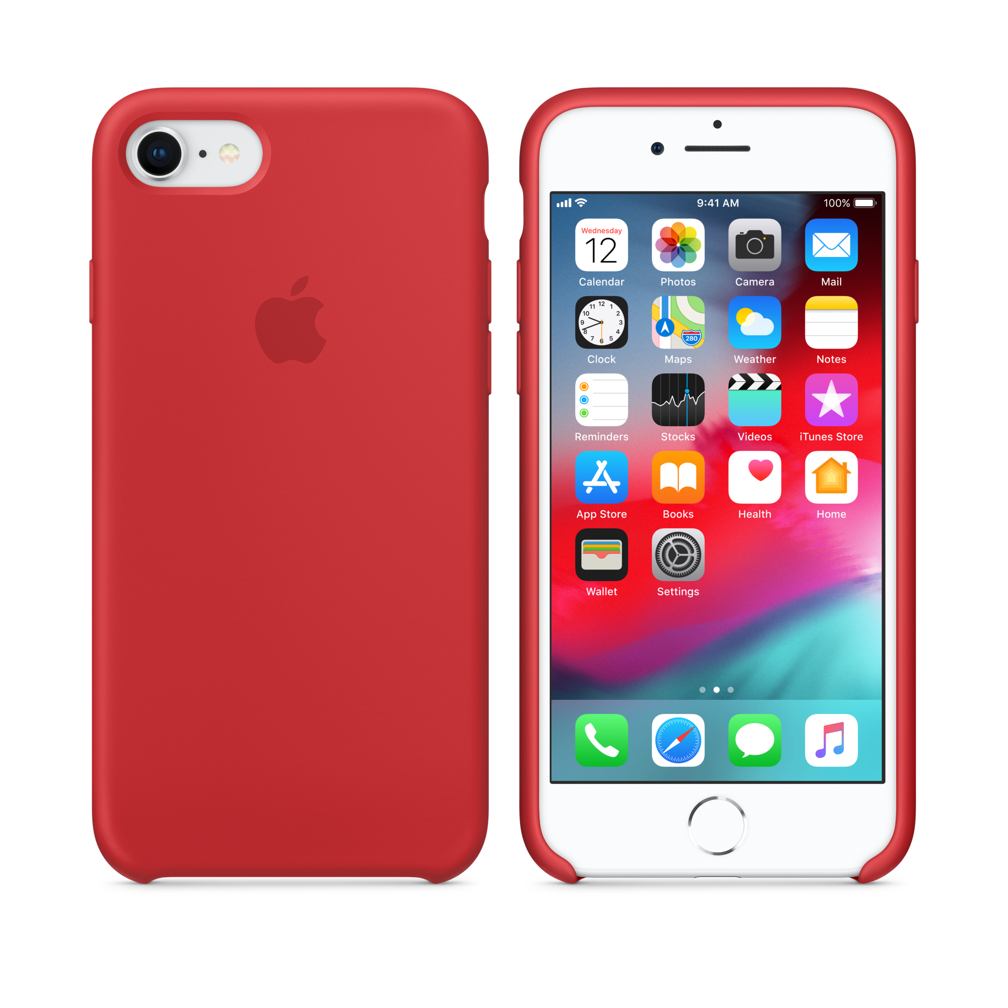 iPhone 8 / 7 Silicone Case — PRODUCT(RED)
