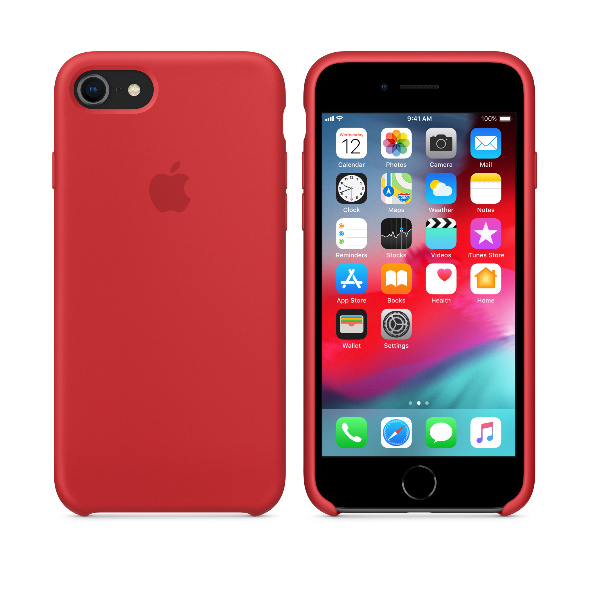 iPhone 8 / 7 Silicone Case — PRODUCT(RED)