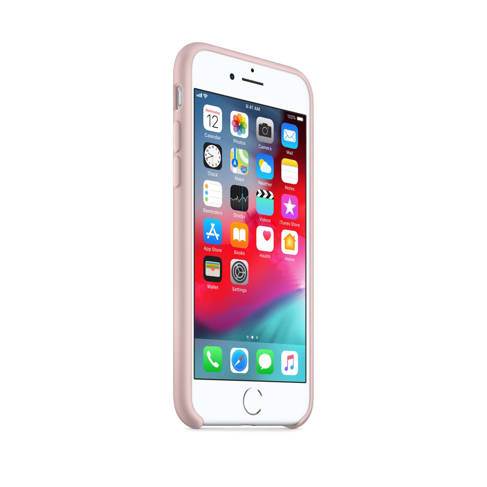 iPhone 8 / 7 Silicone Case — Pink Sand