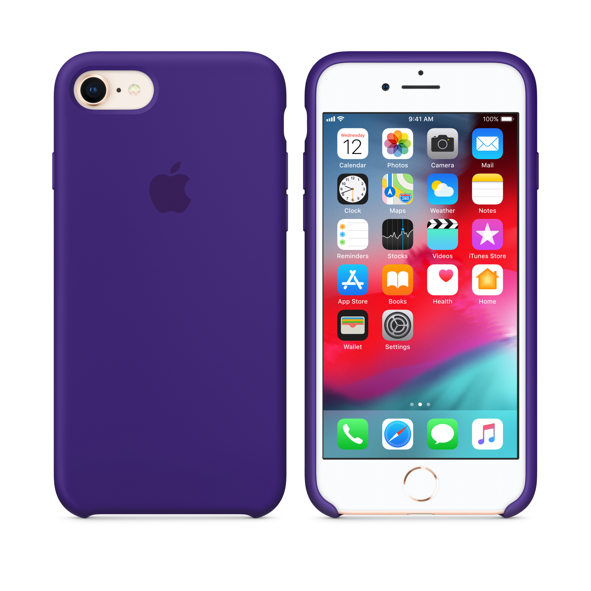 iPhone 8 / 7 Silicone Case — Ultra Violet