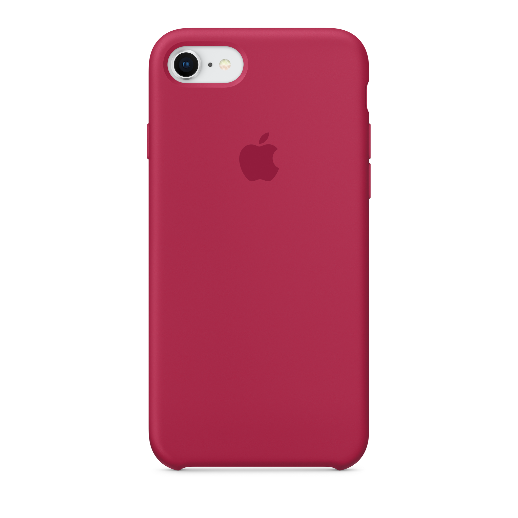 iPhone 8 / 7 Silicone Case — Rose Red
