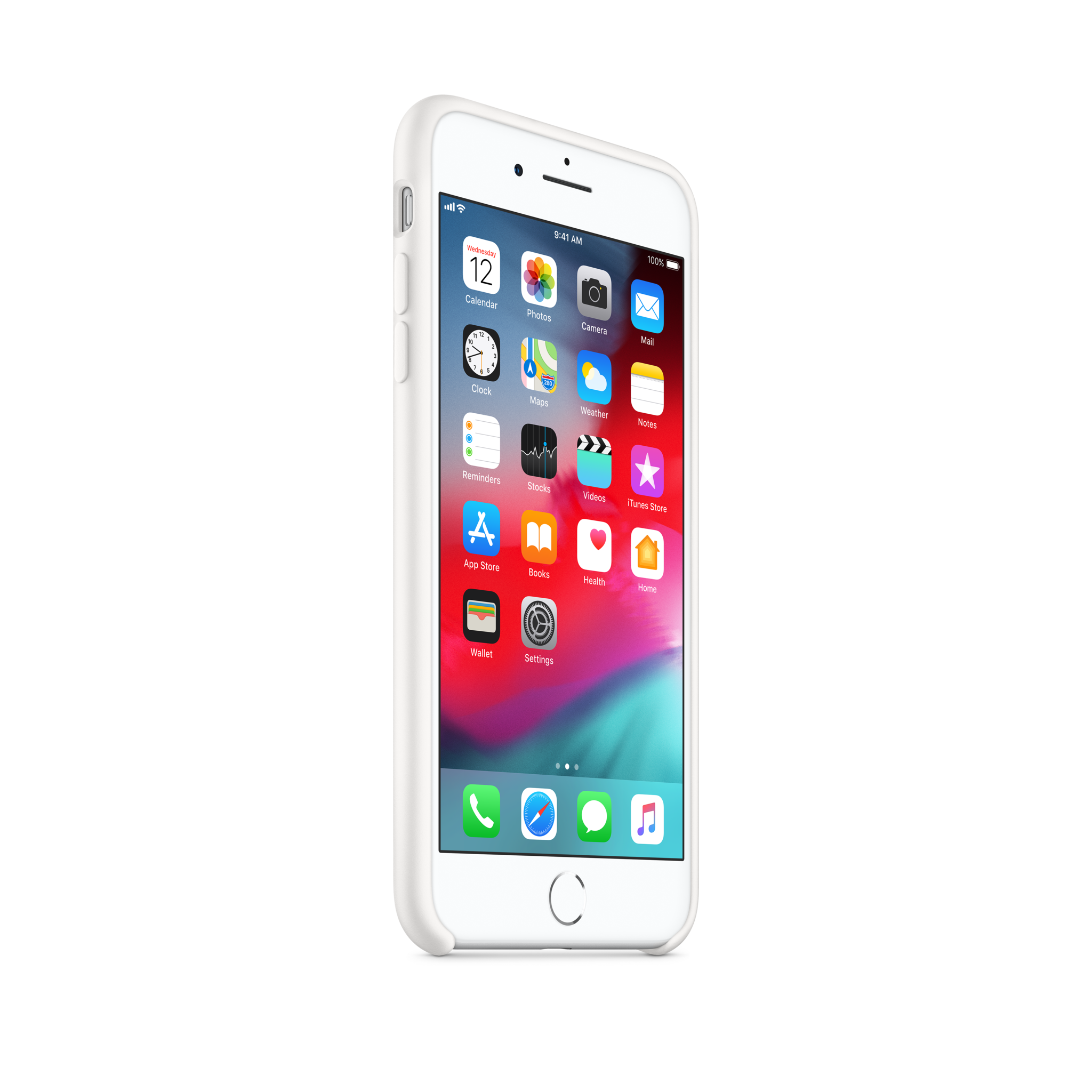iPhone 8 Plus / 7 Plus Silicone Case — White
