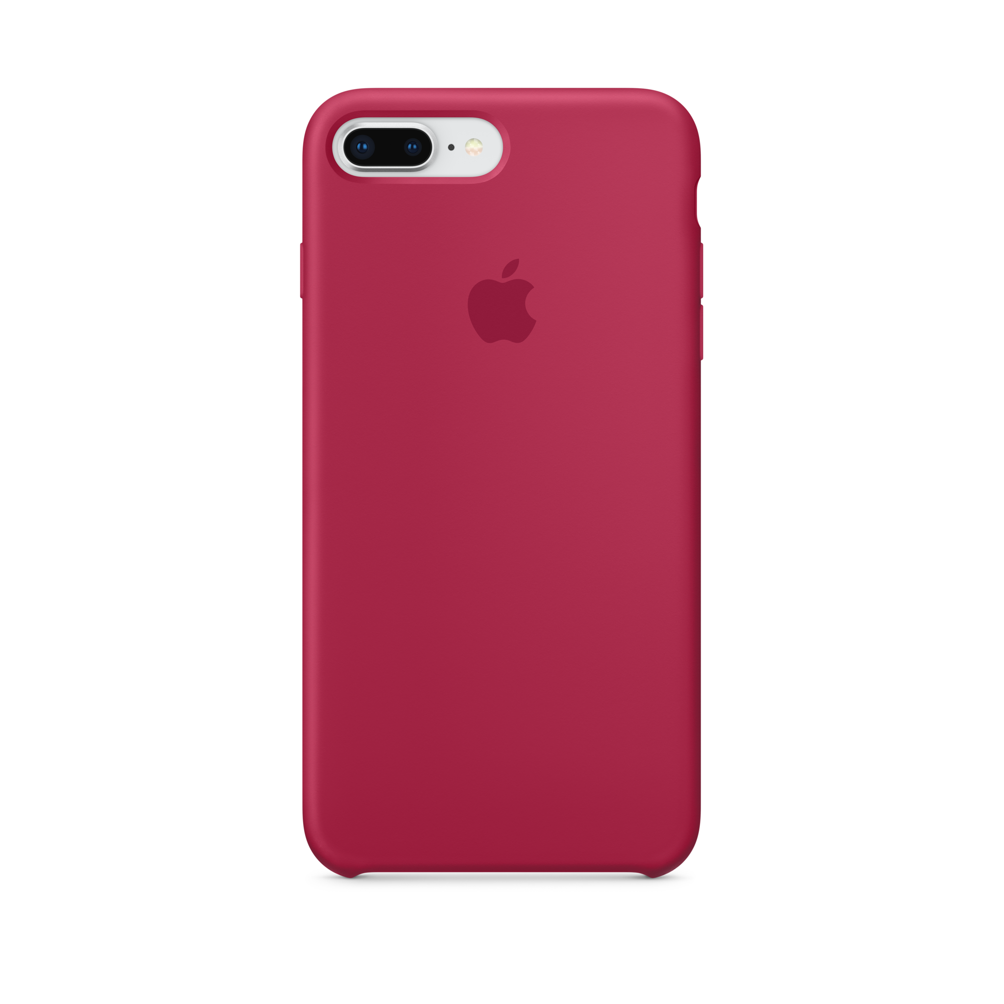 iPhone 8 Plus / 7 Plus Silicone Case — Rose Red