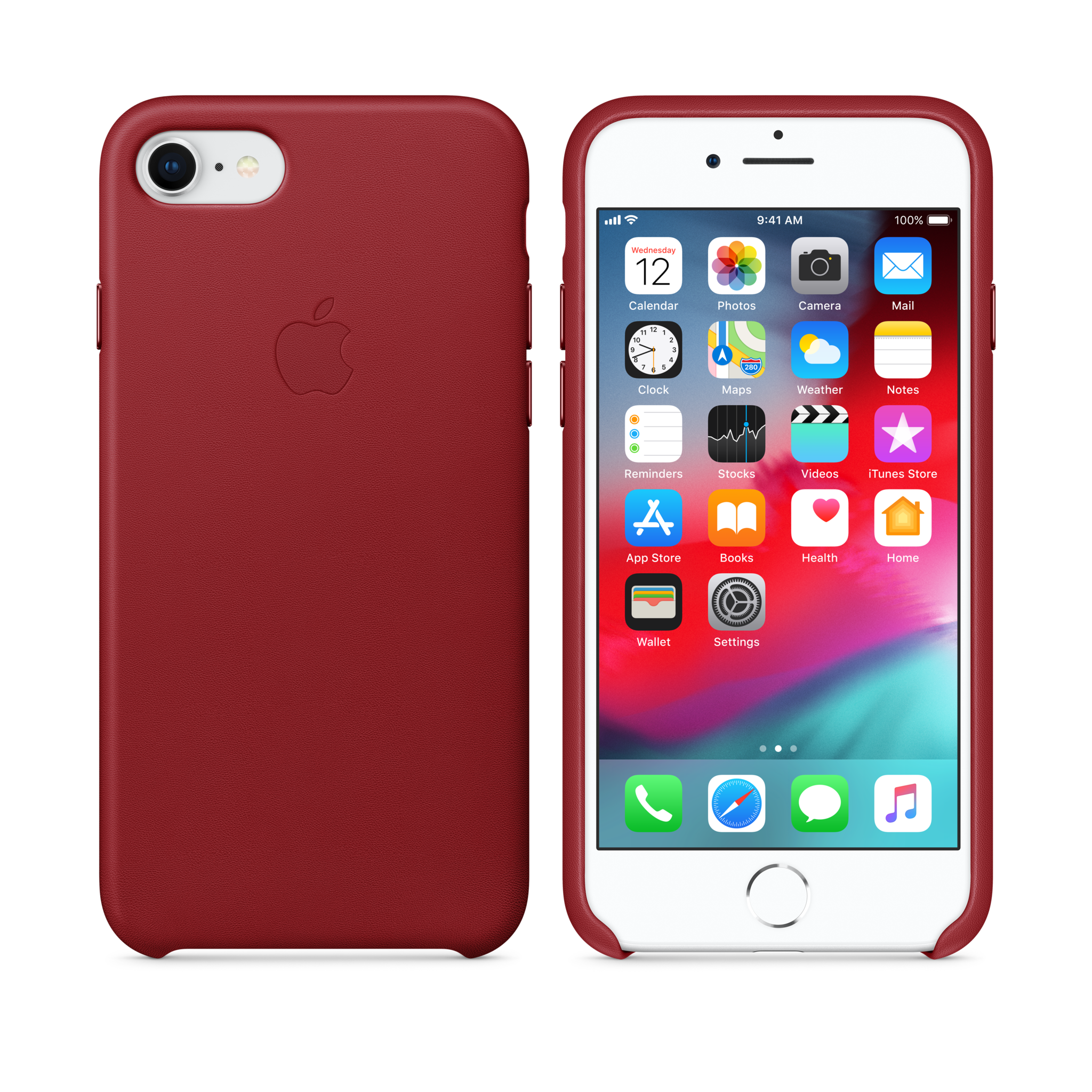 iPhone 8 / 7 Leather Case — PRODUCT(RED)