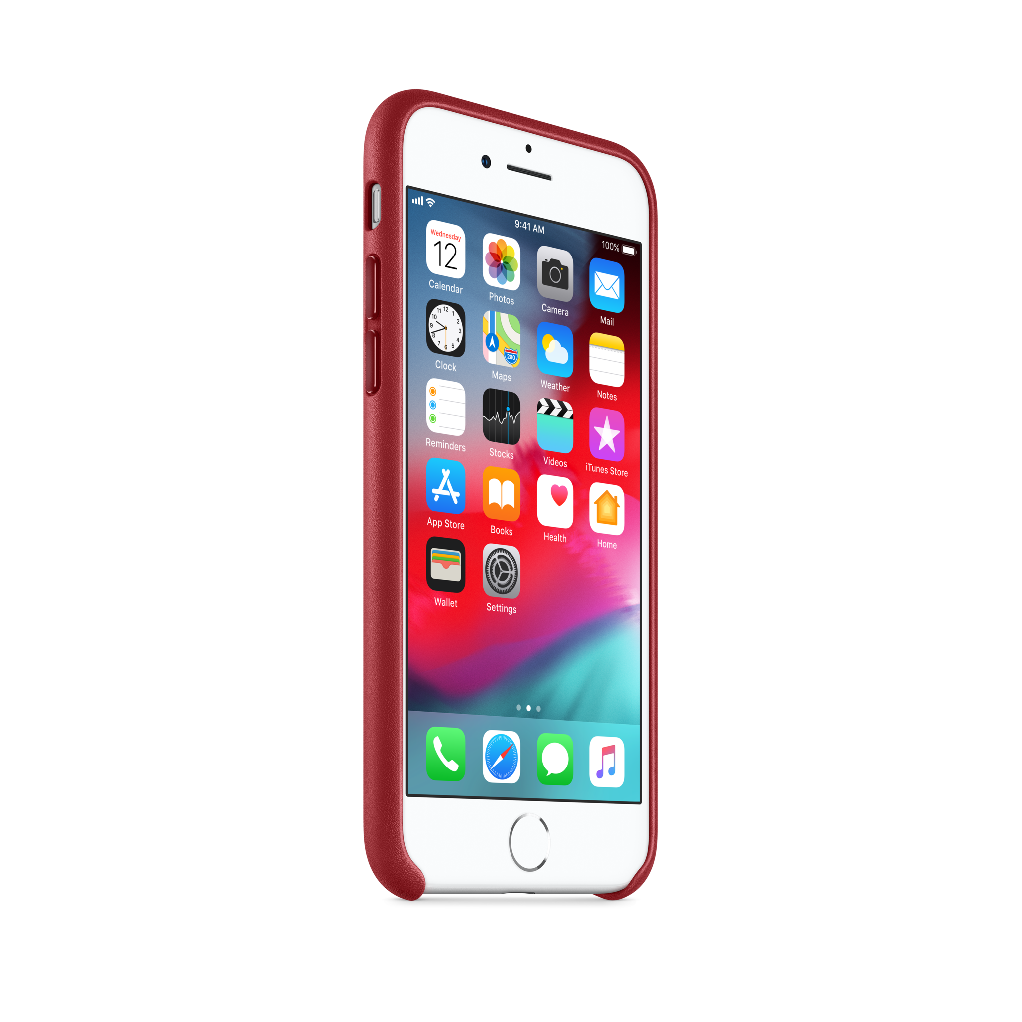 iPhone 8 / 7 Leather Case — PRODUCT(RED)