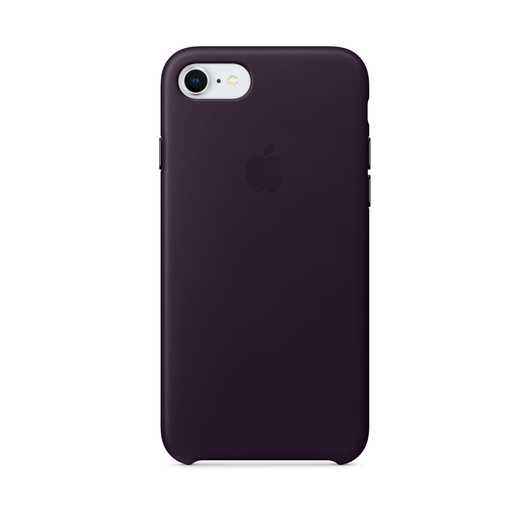 iPhone 8 / 7 Leather Case — Dark Aubergine