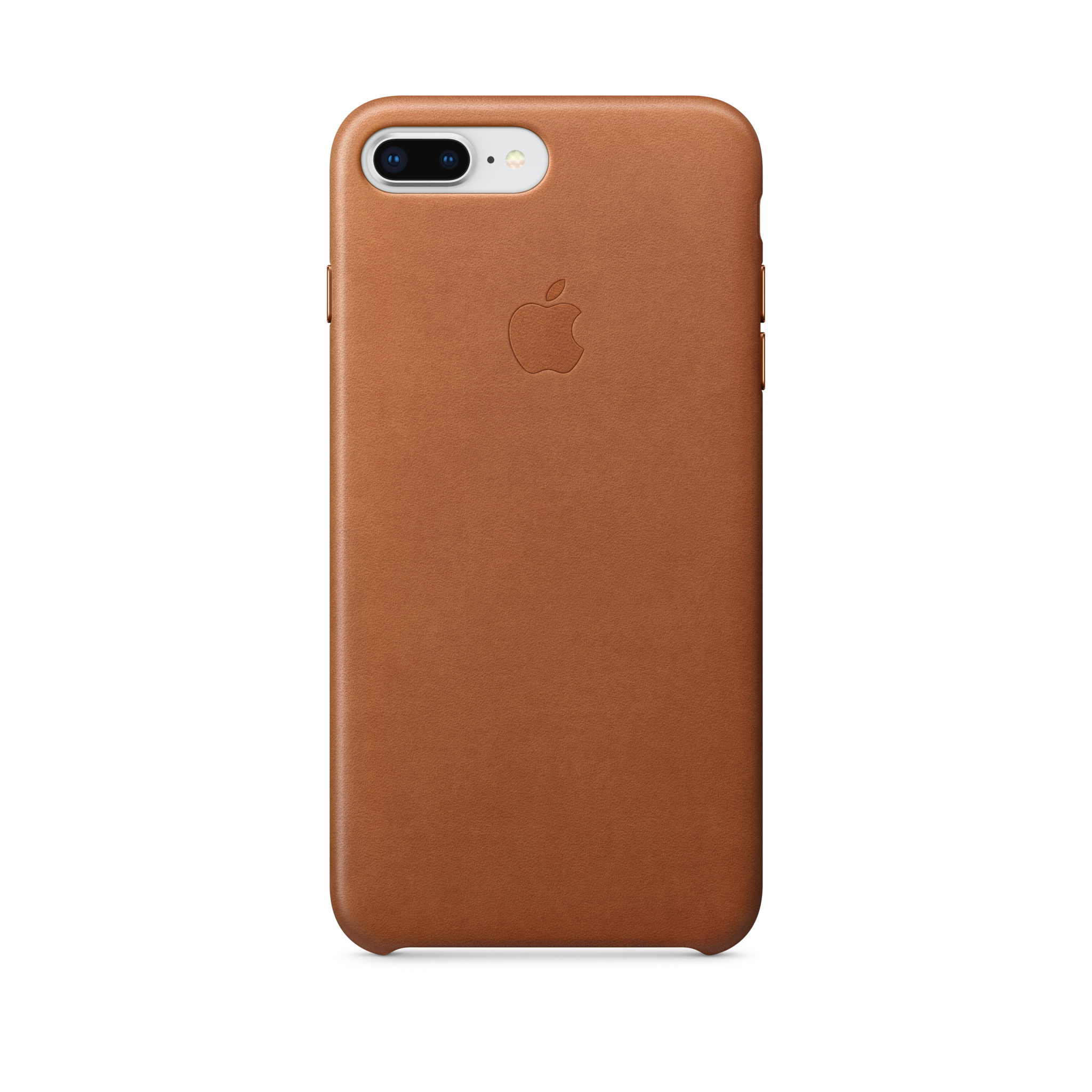 iPhone 8 Plus / 7 Plus Leather Case — Saddle Brown
