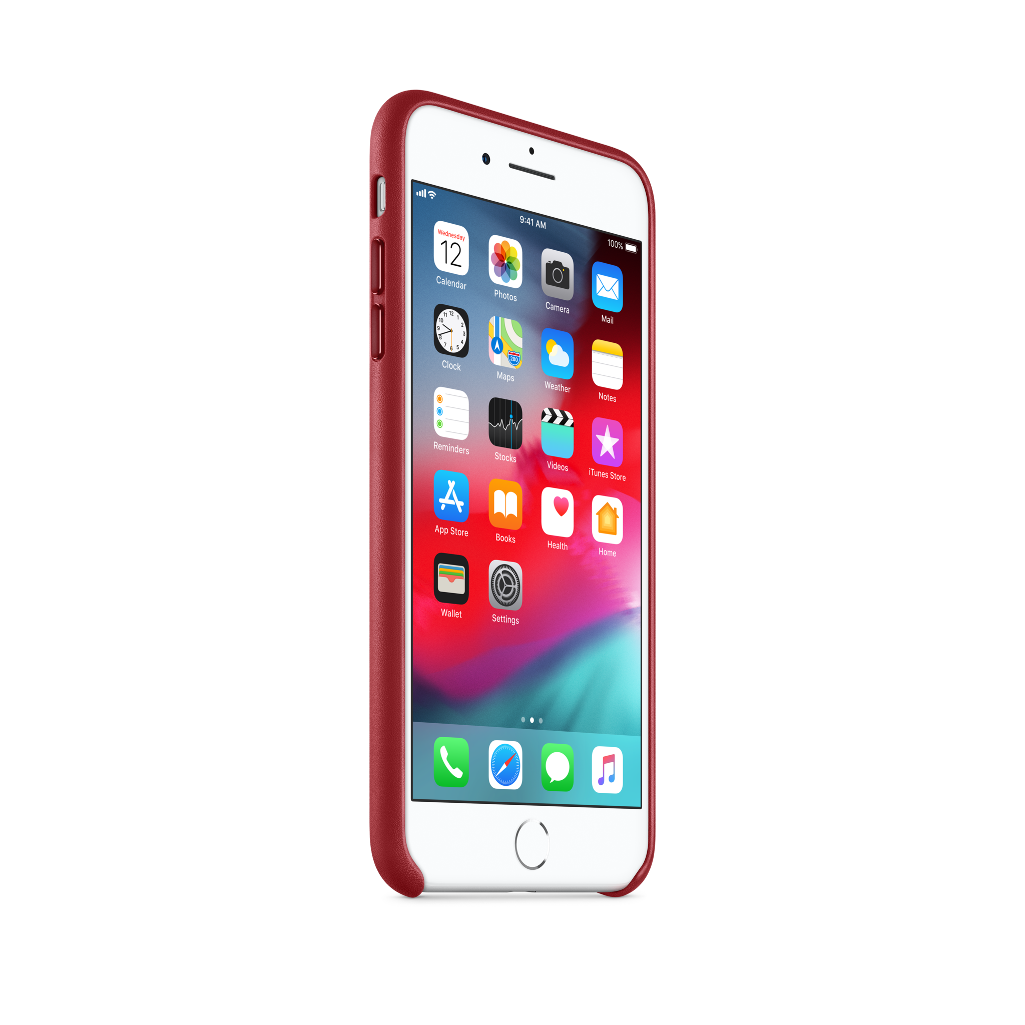 iPhone 8 Plus / 7 Plus Leather Case — PRODUCT(RED)