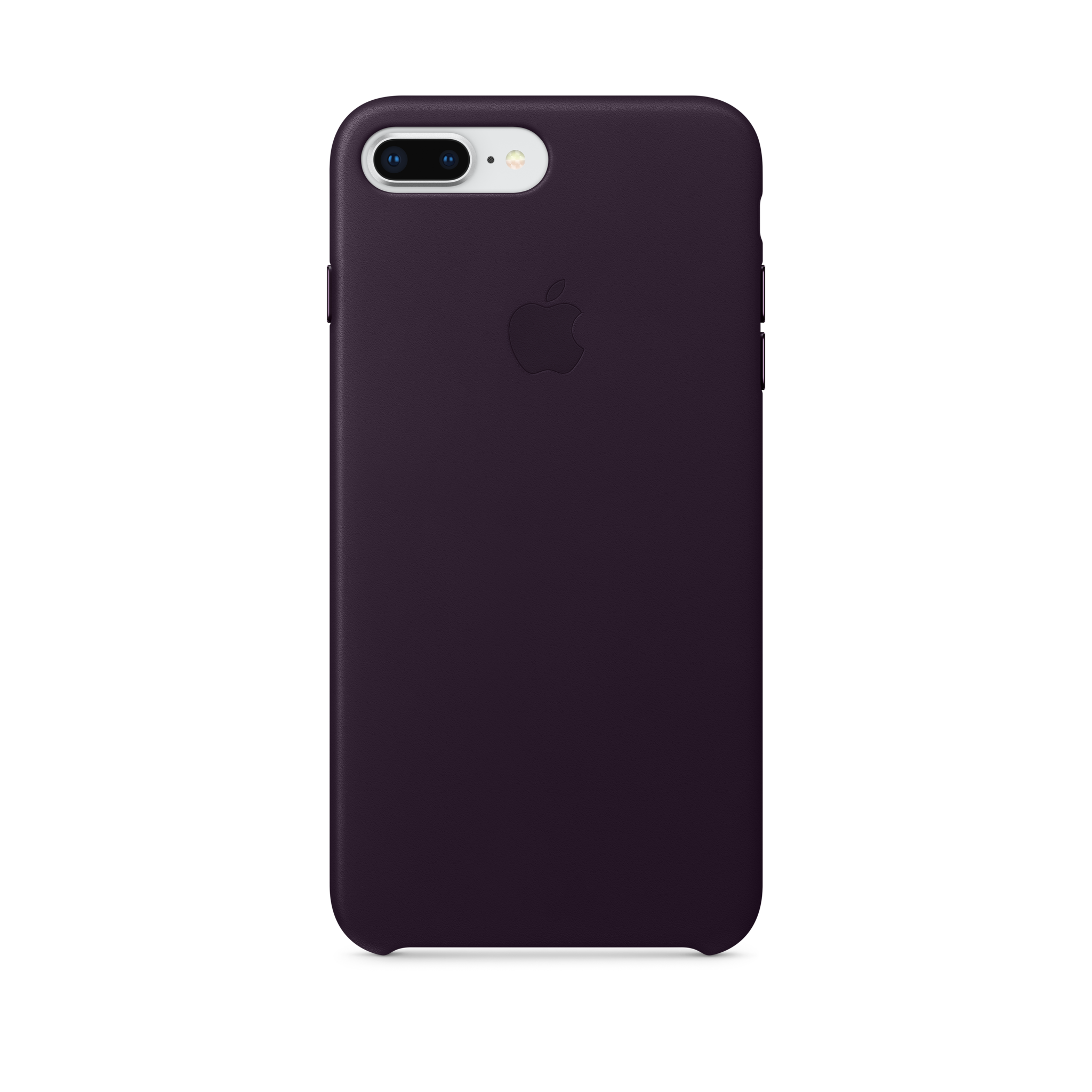 iPhone 8 Plus / 7 Plus Leather Case — Dark Aubergine