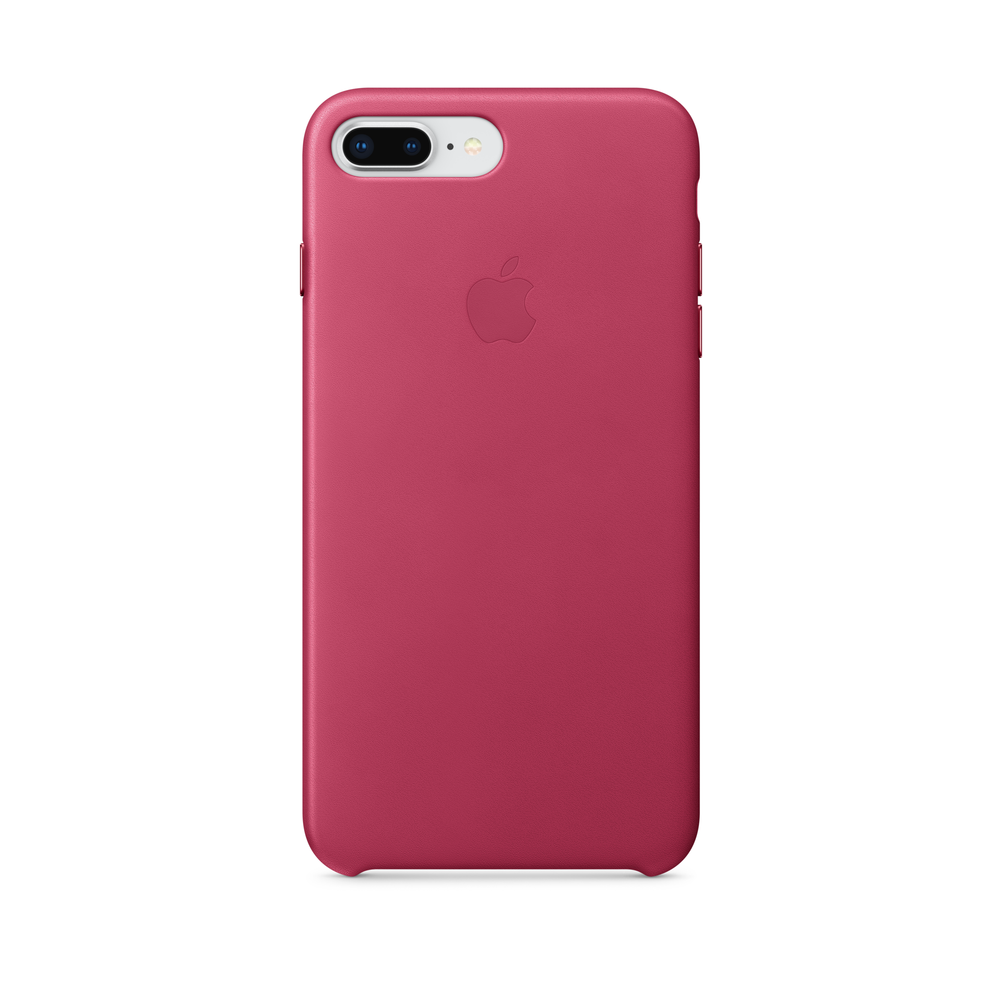 iPhone 8 Plus / 7 Plus Leather Case — Pink Fuchsia