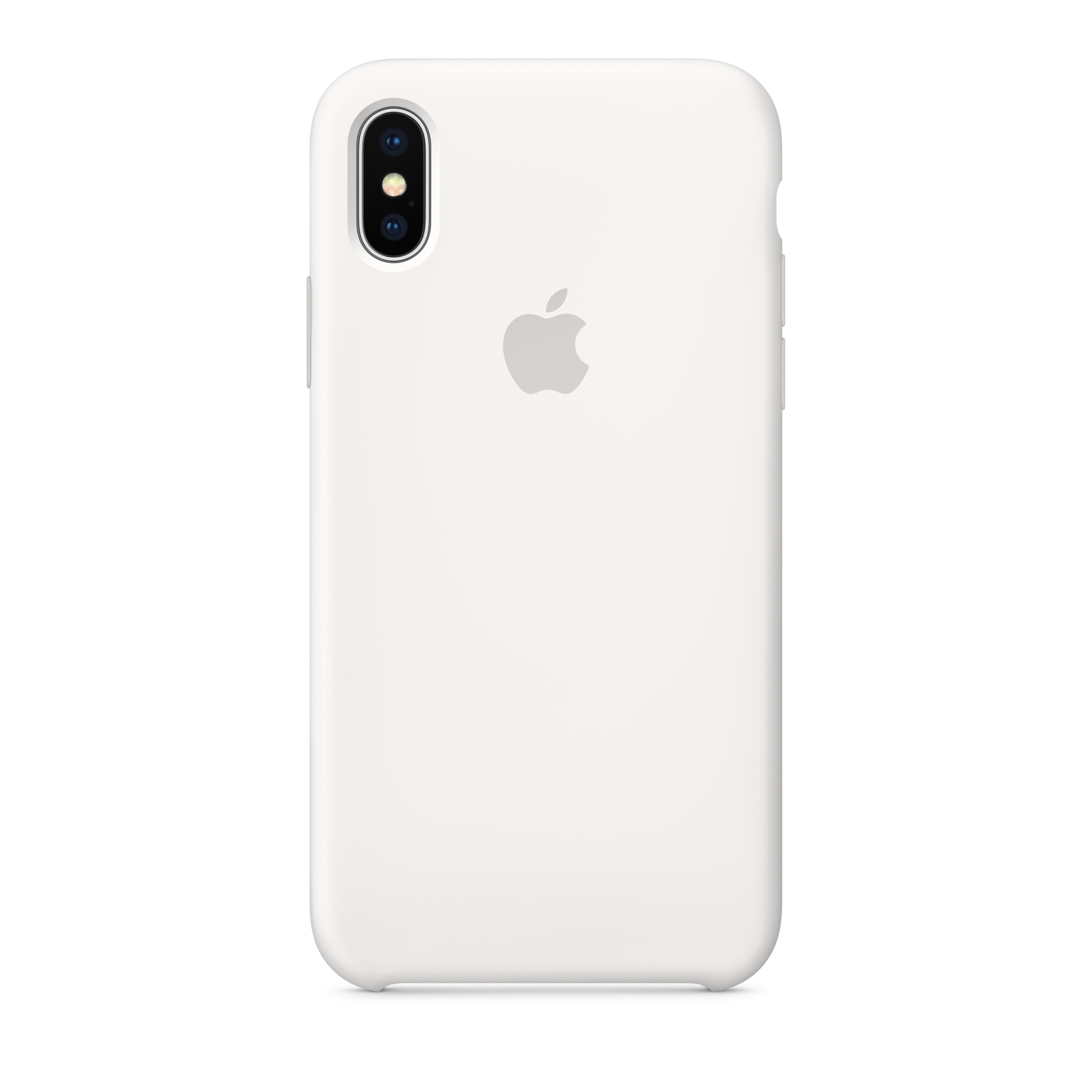 iPhone X Silicone Case — White