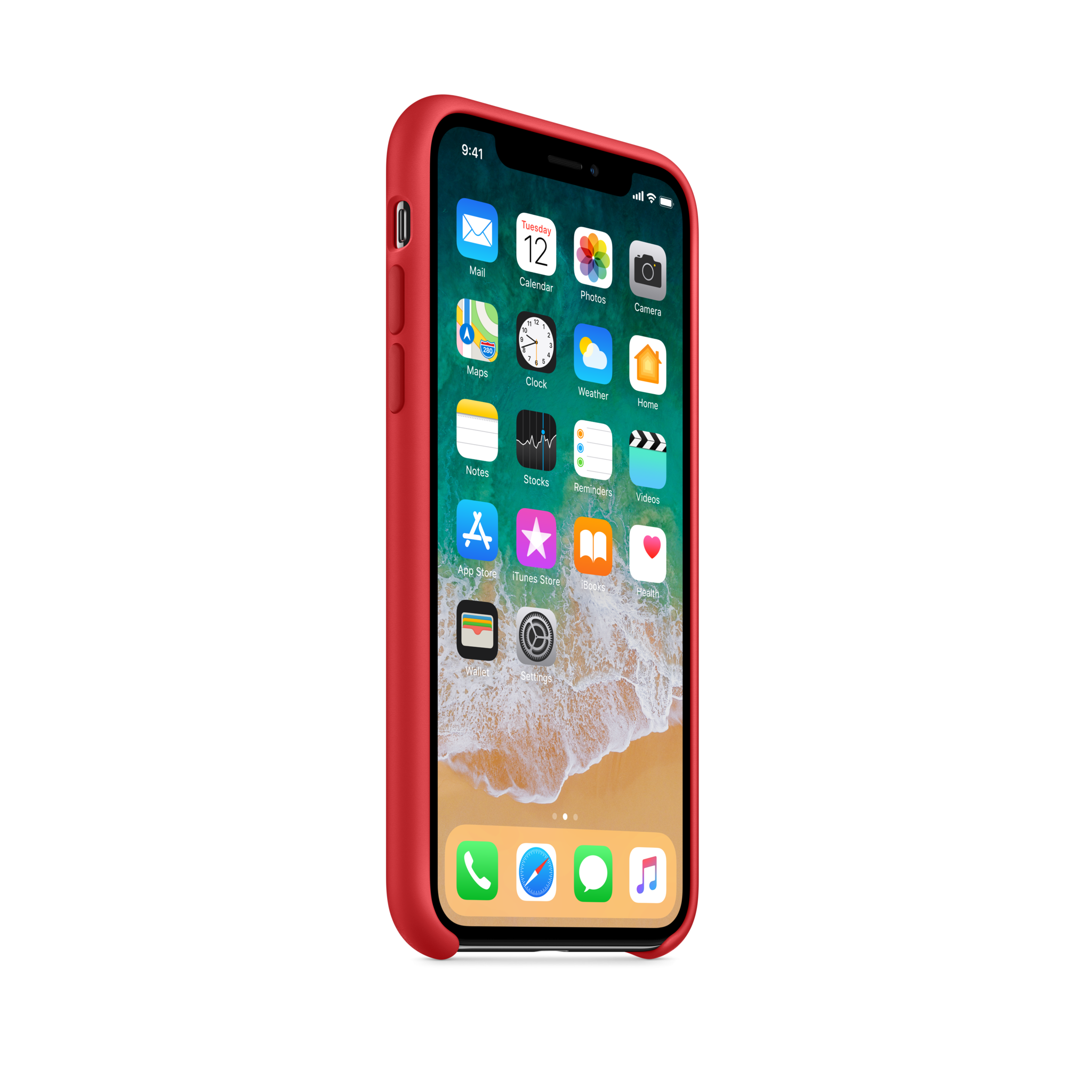 iPhone X Silicone Case — PRODUCT(RED)
