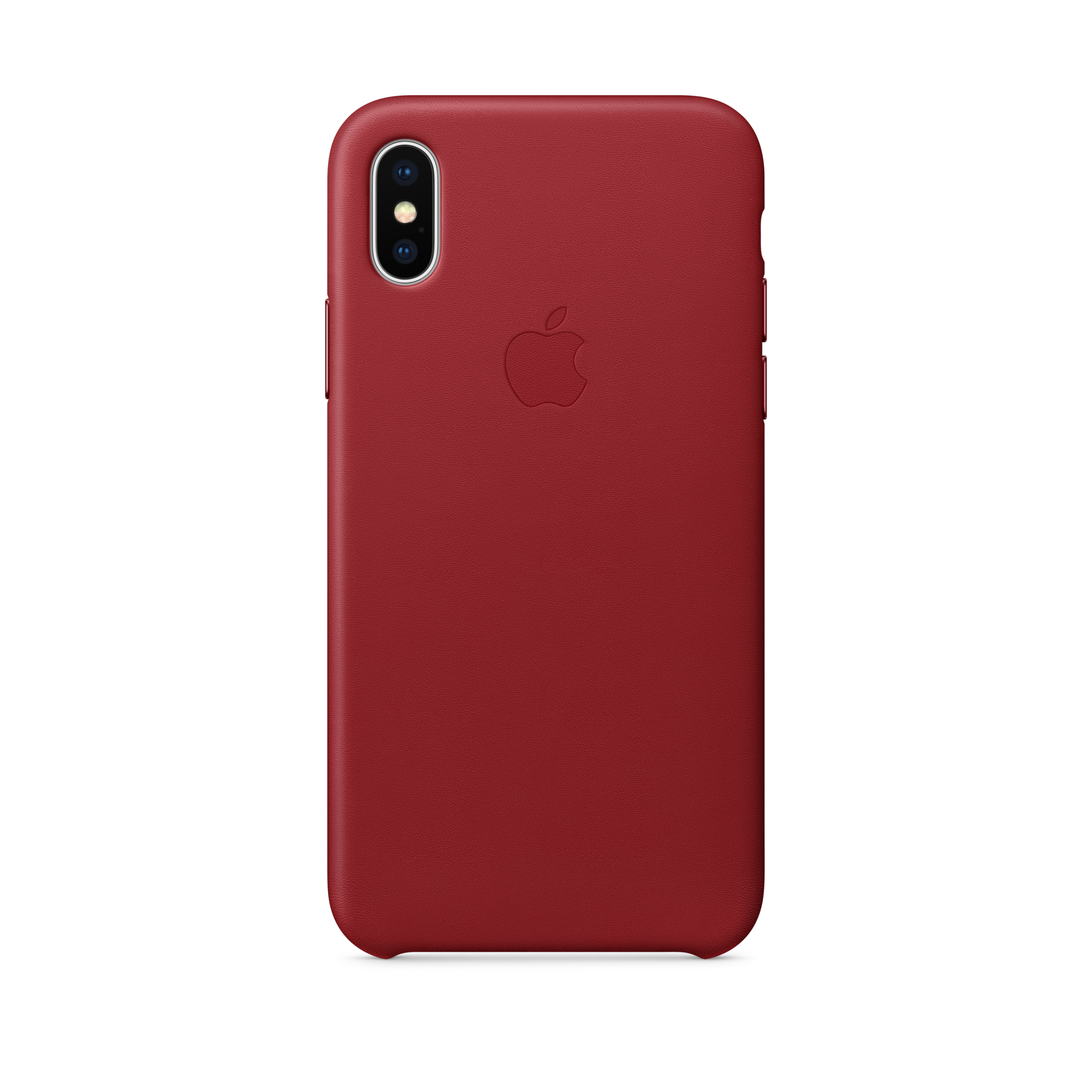 iPhone X Leather Case — PRODUCT(RED)