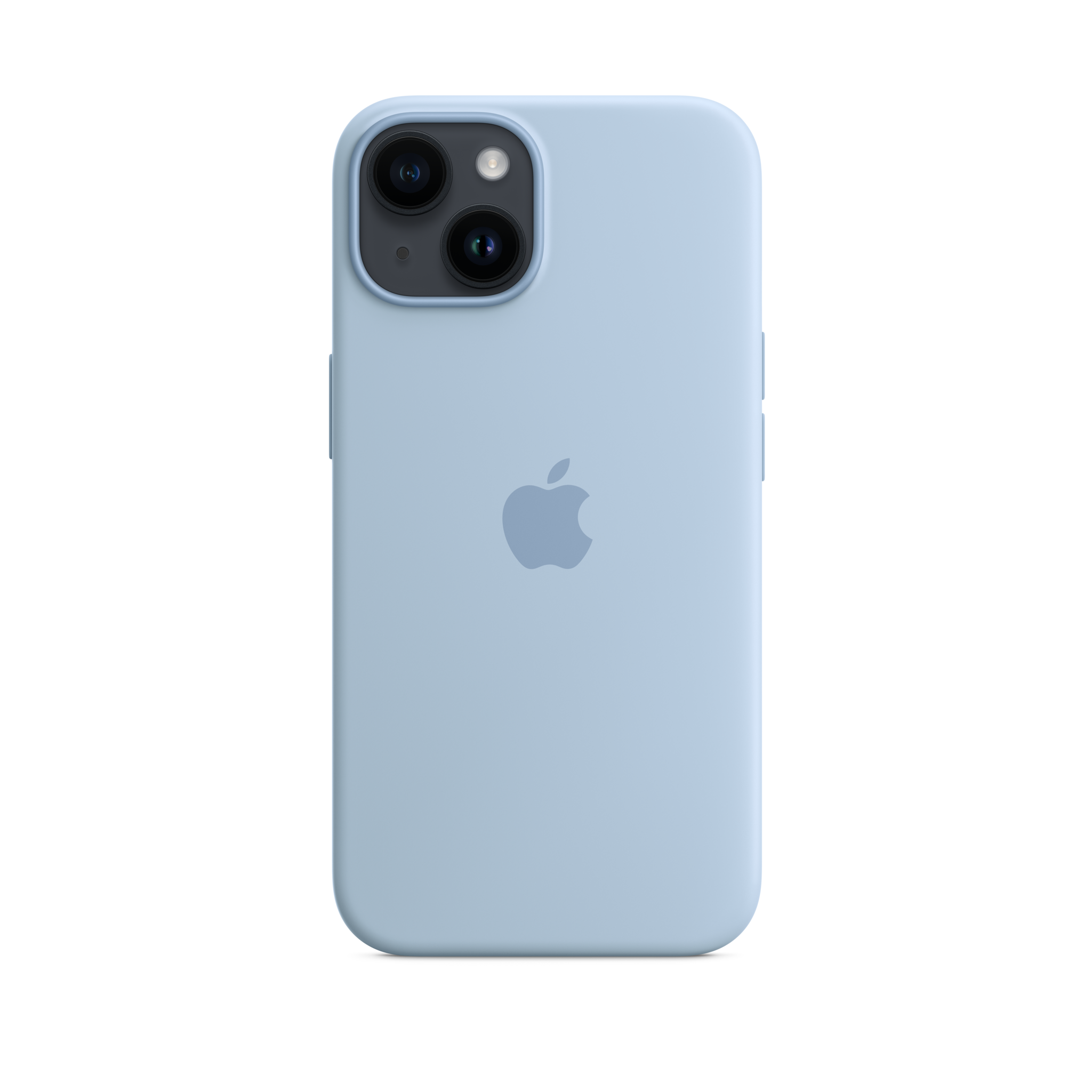 iPhone 14 Silicone Case with MagSafe — Sky