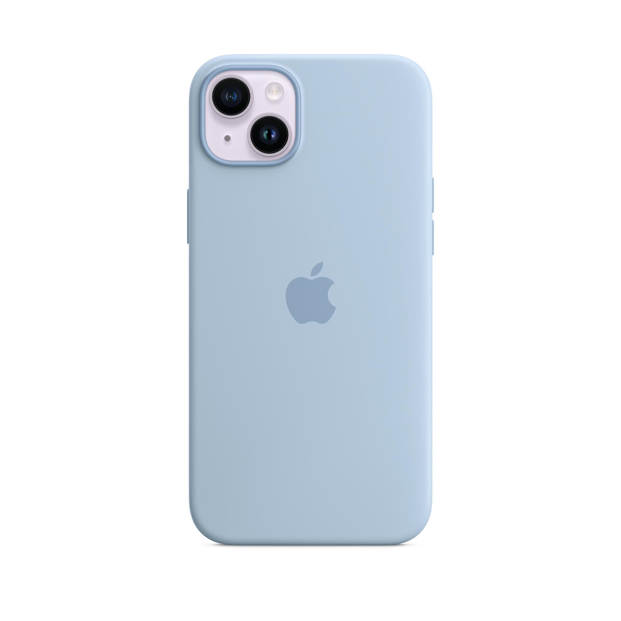 iPhone 14 Plus Silicone Case with MagSafe — Sky