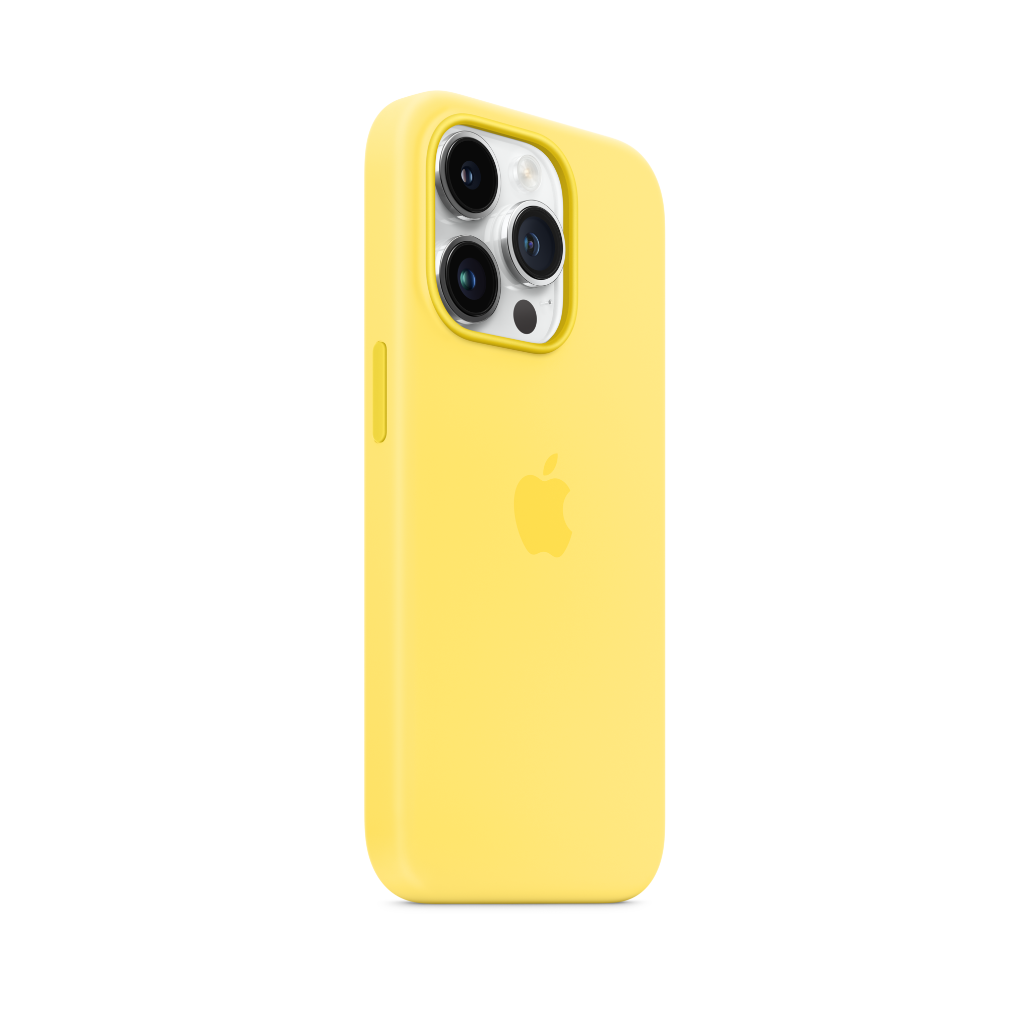 iPhone 14 Pro Silicone Case with MagSafe — Canary Yellow