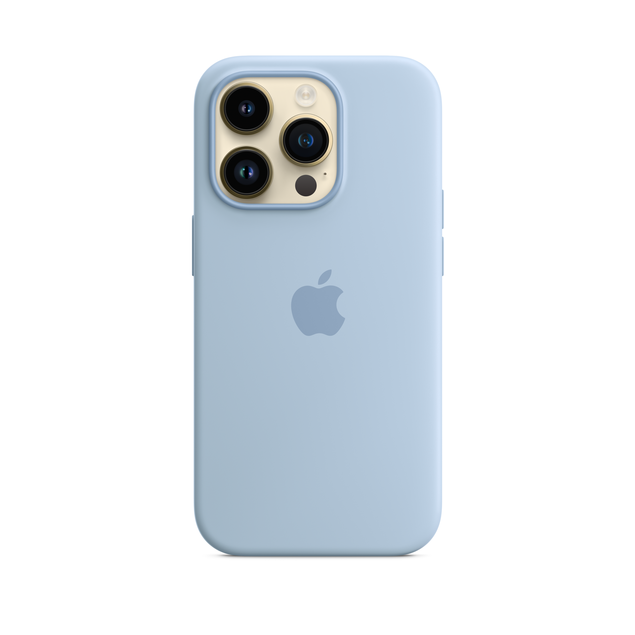iPhone 14 Pro Silicone Case with MagSafe — Sky