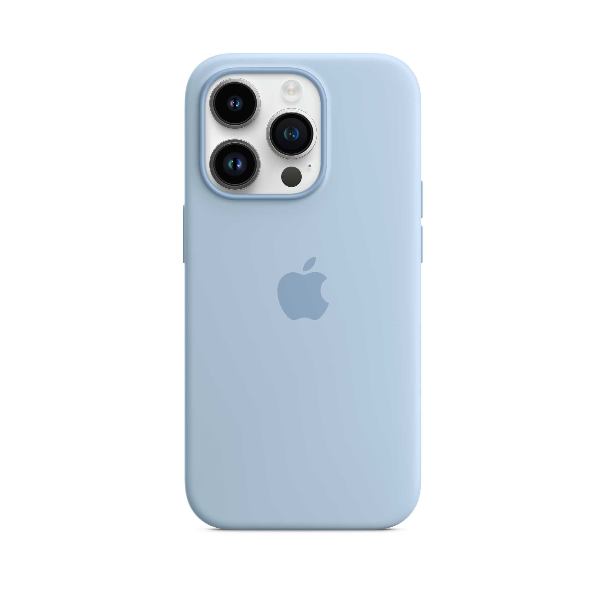 iPhone 14 Pro Silicone Case with MagSafe — Sky