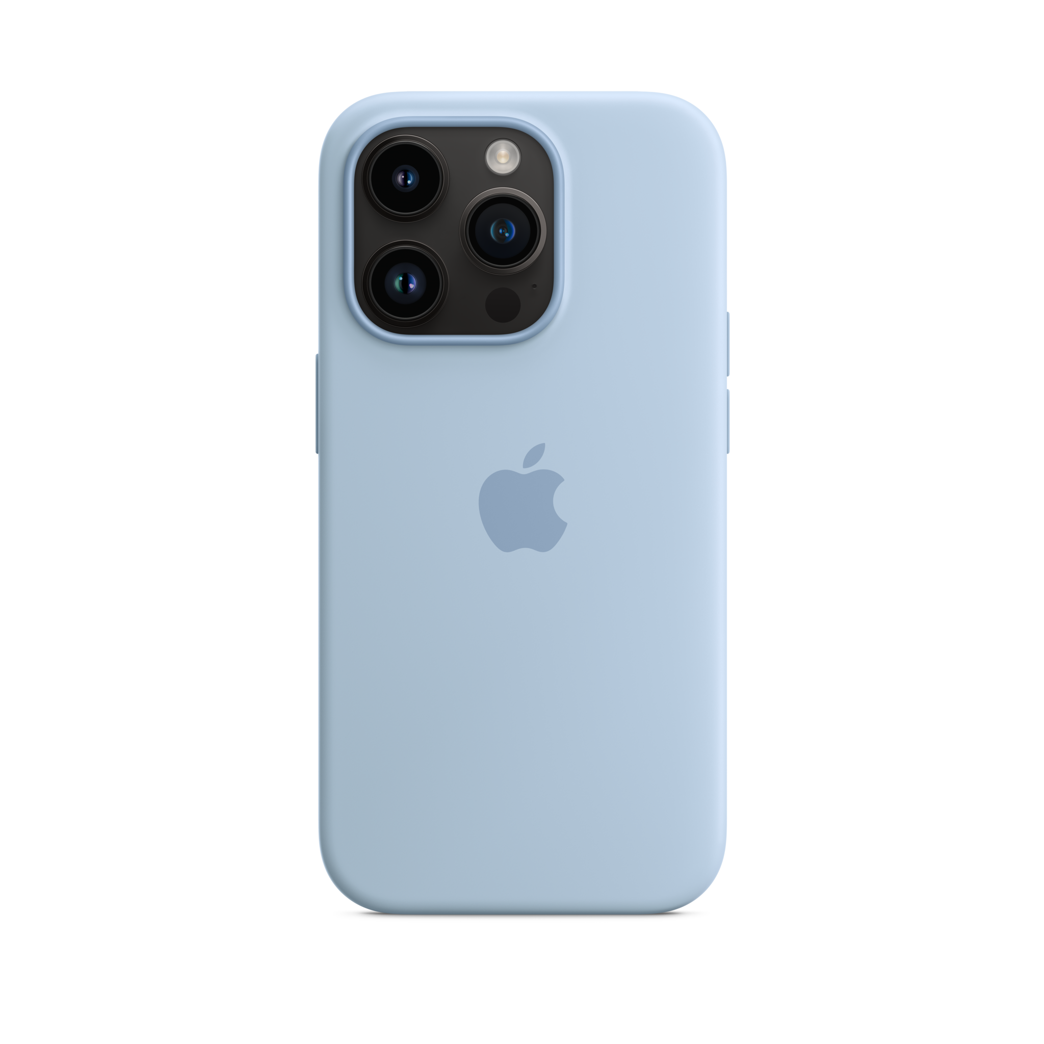 iPhone 14 Pro Silicone Case with MagSafe — Sky