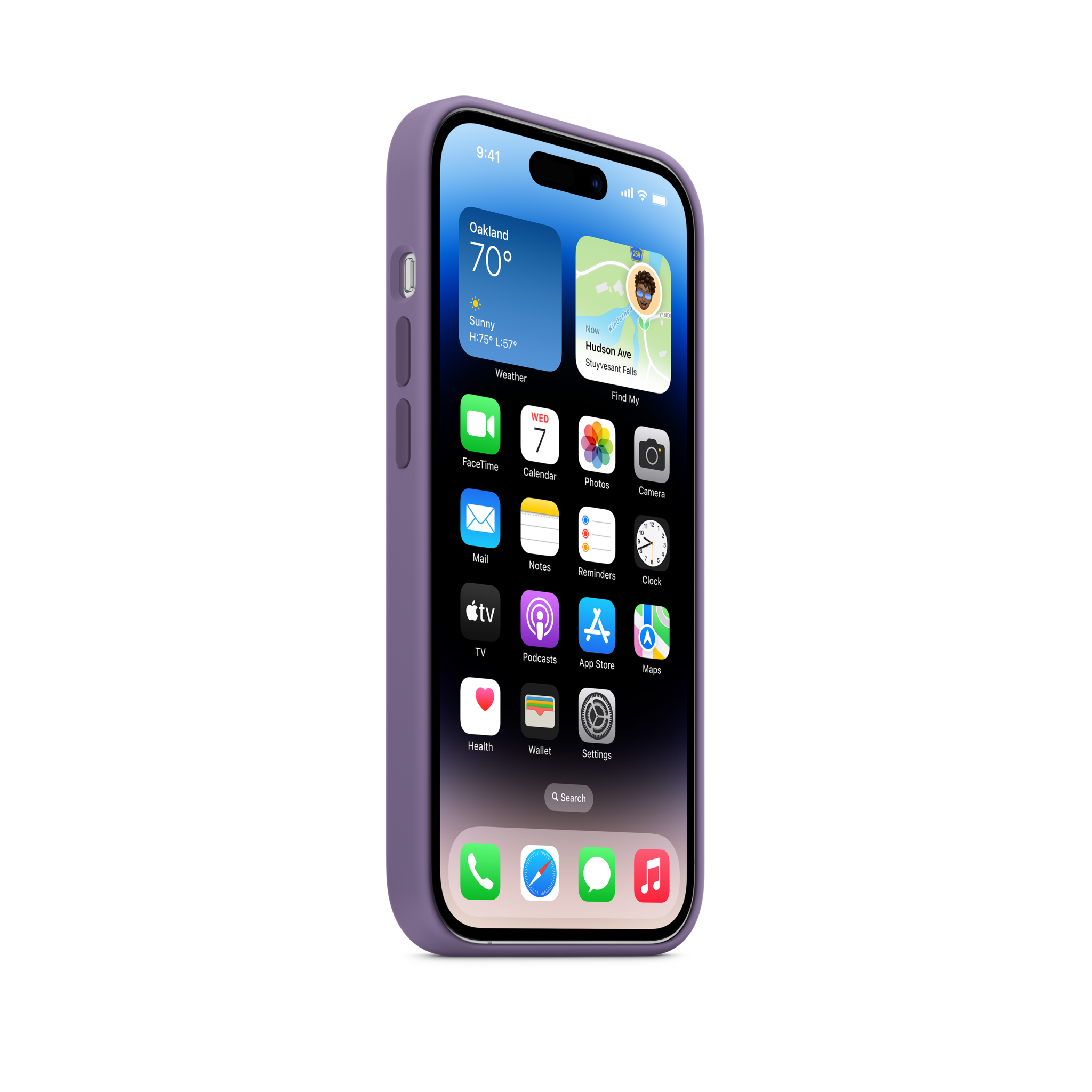 iPhone 14 Pro Silicone Case with MagSafe — Iris