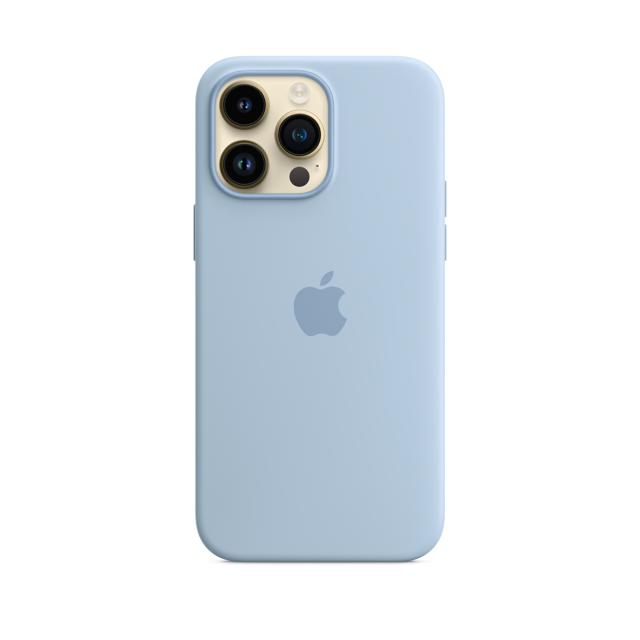 iPhone 14 Pro Max Silicone Case with MagSafe — Sky