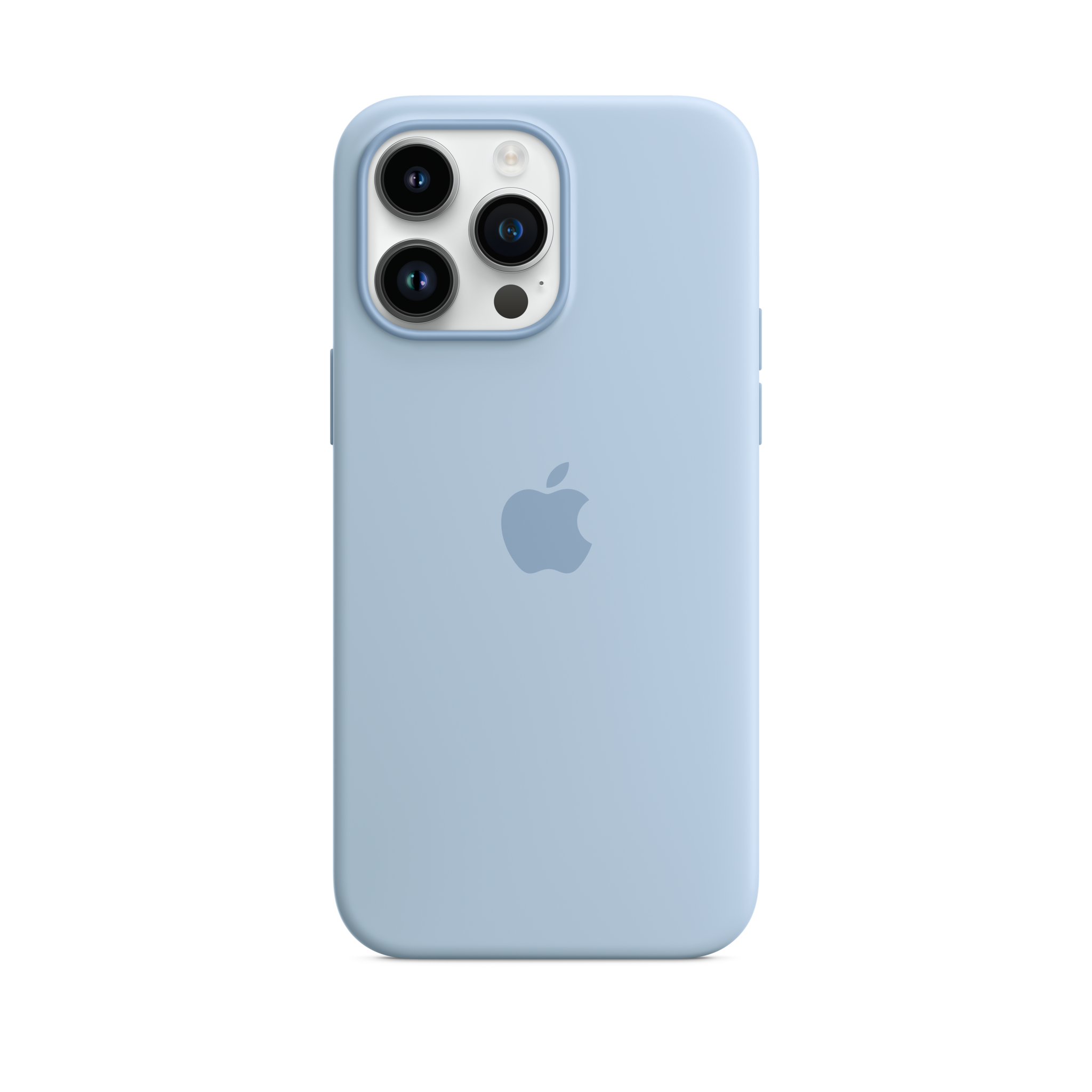 iPhone 14 Pro Max Silicone Case with MagSafe — Sky