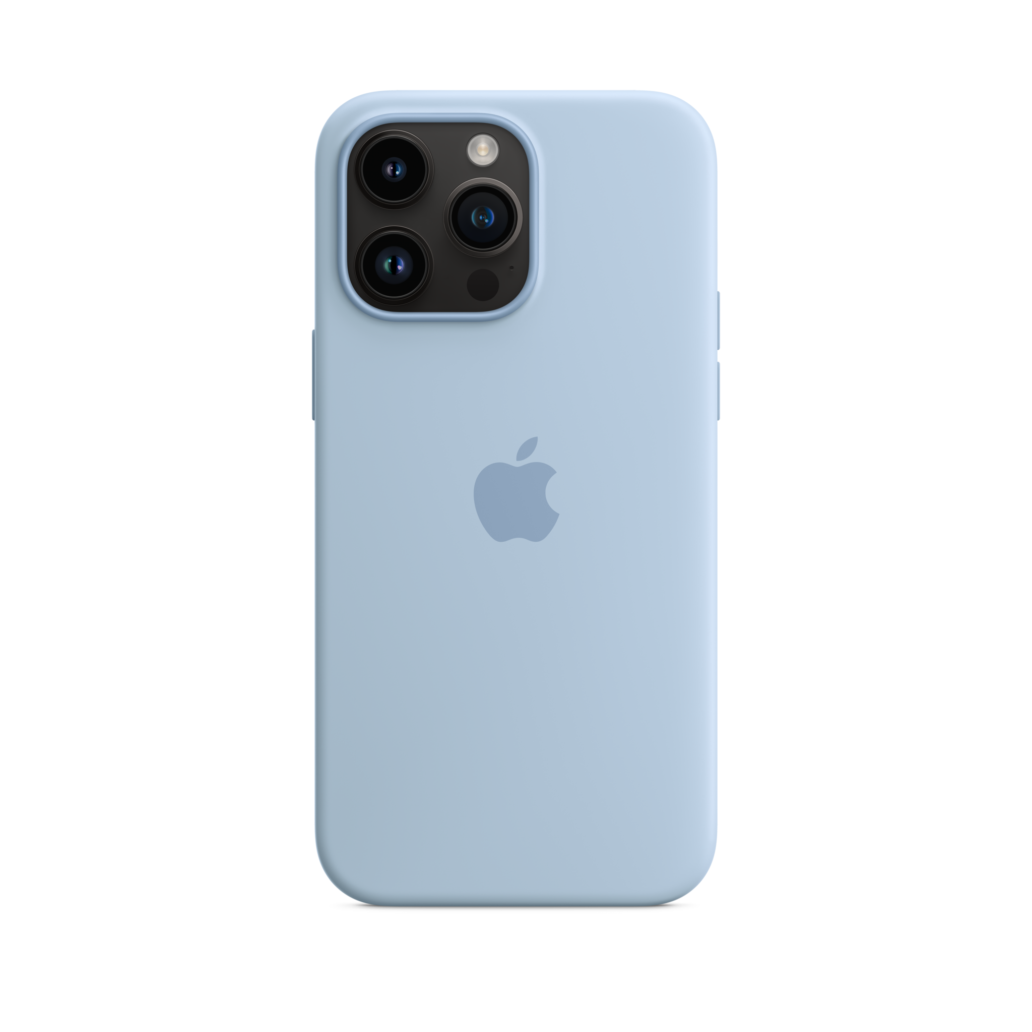 iPhone 14 Pro Max Silicone Case with MagSafe — Sky