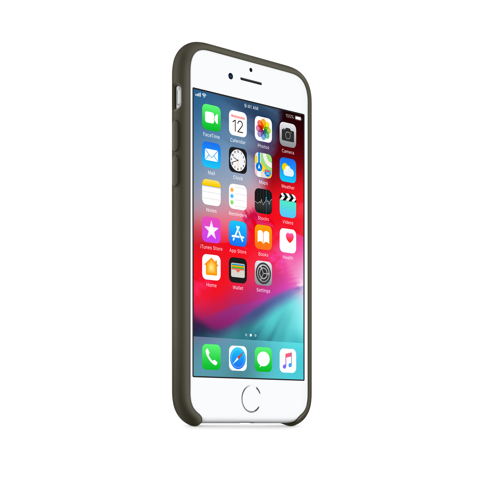 iPhone 8 / 7 Silicone Case — Dark Olive