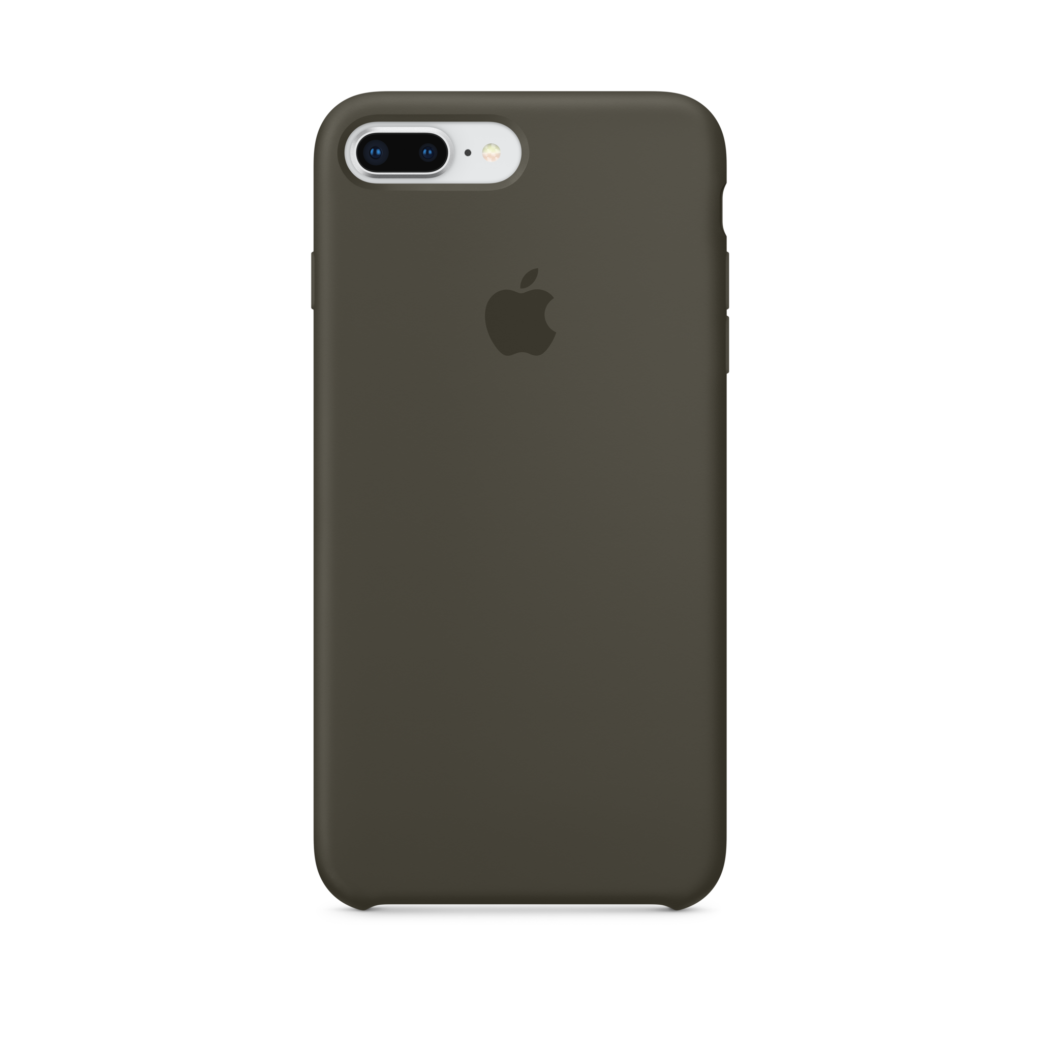 iPhone 8 Plus / 7 Plus Silicone Case — Dark Olive