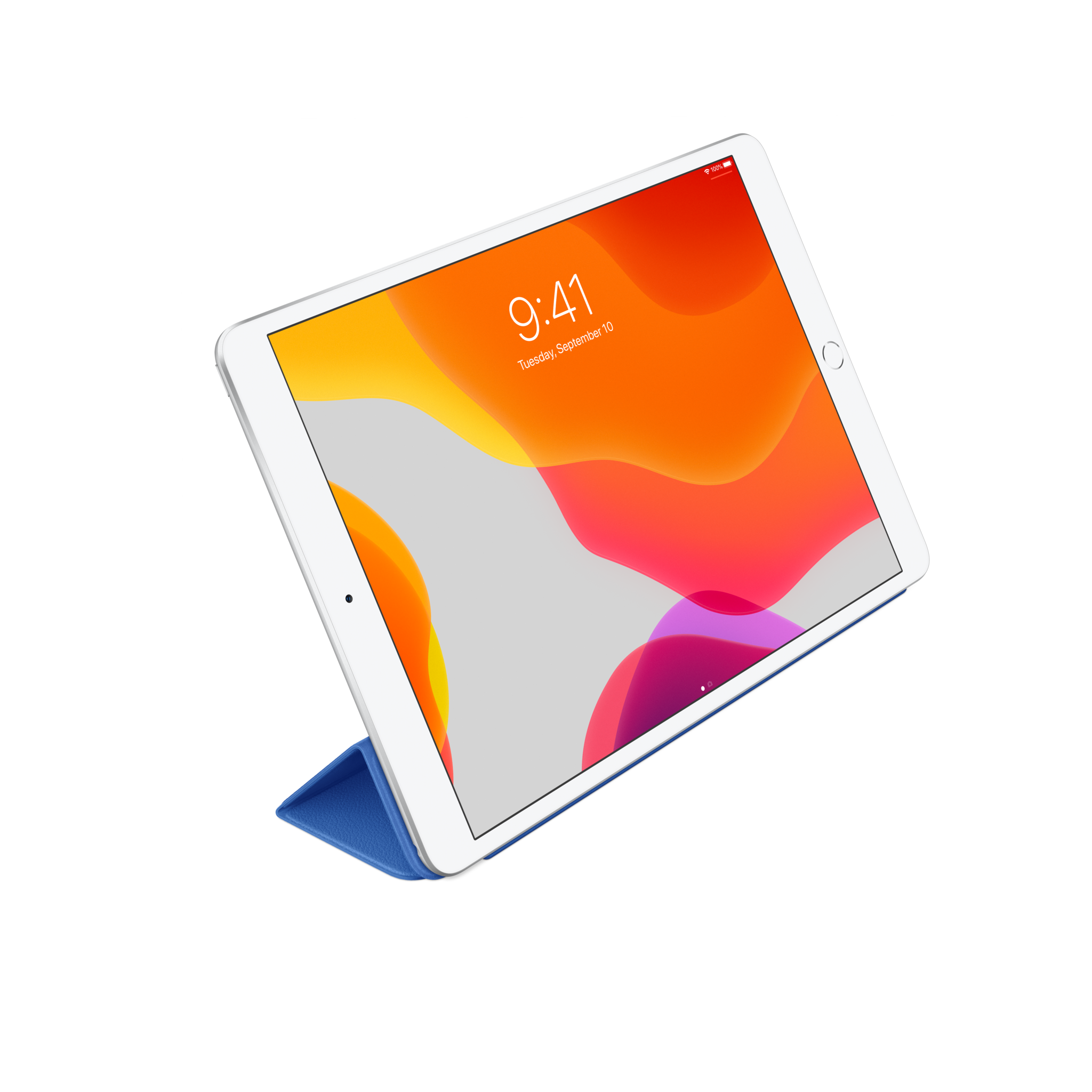 Leather Smart Cover for iPad Pro 10.5″ — Electric Blue