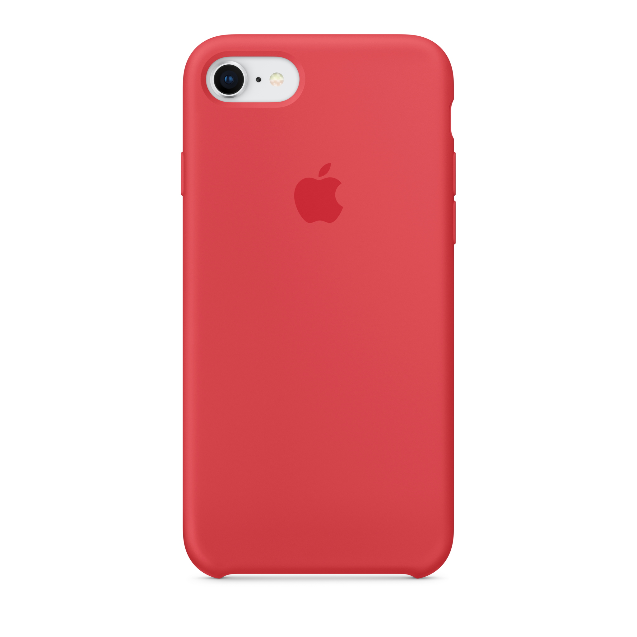 iPhone 8 / 7 Silicone Case — Red Raspberry