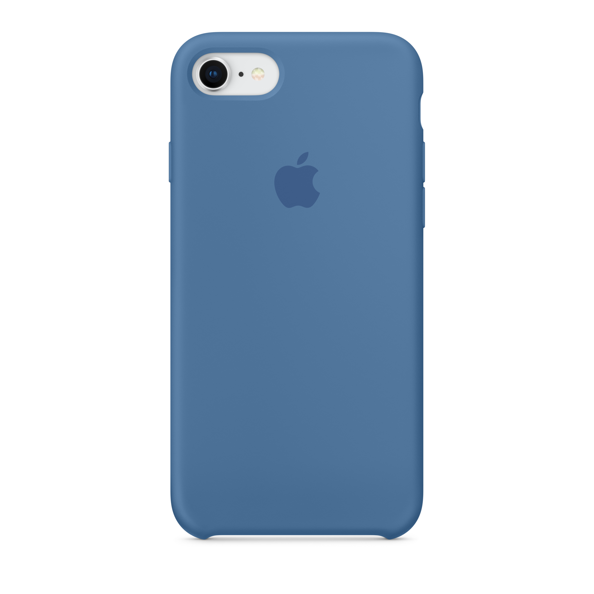 iPhone 8 / 7 Silicone Case — Denim Blue