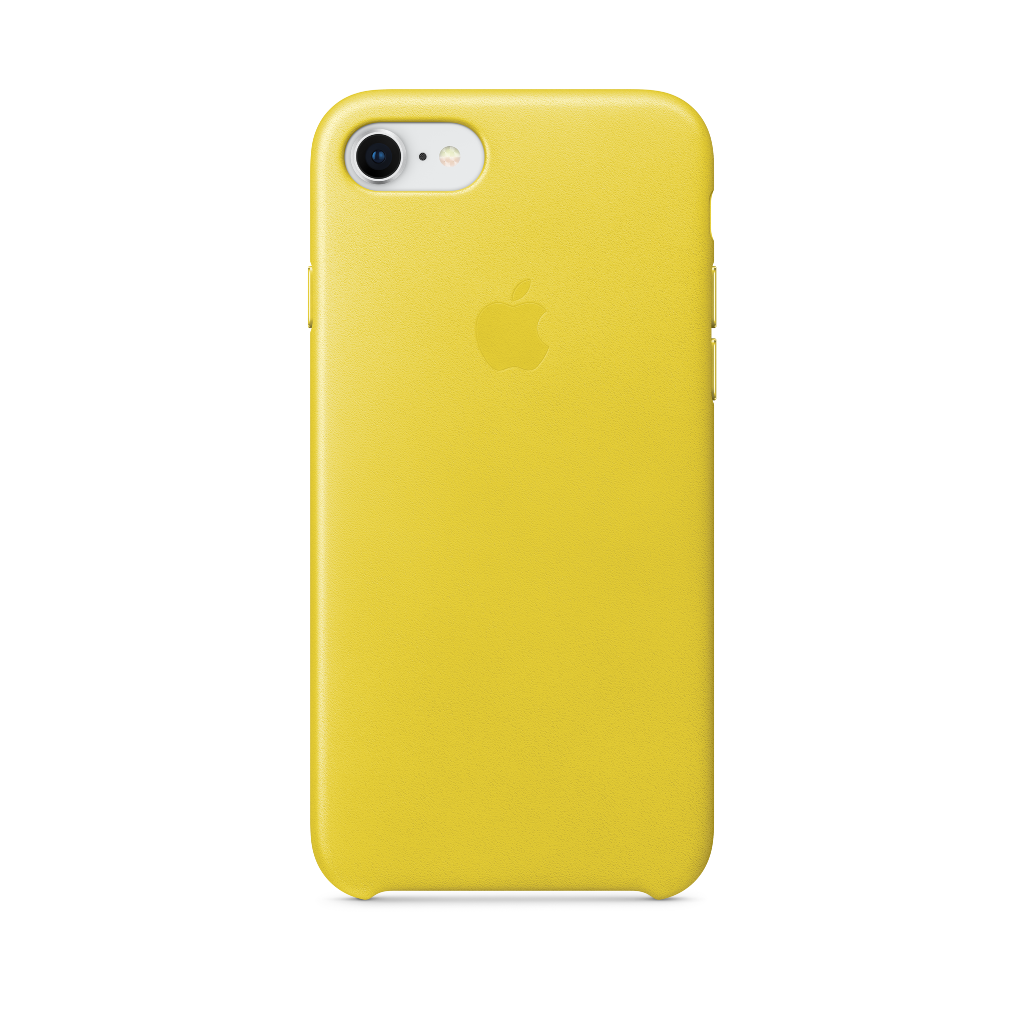 iPhone 8 / 7 Leather Case — Spring Yellow
