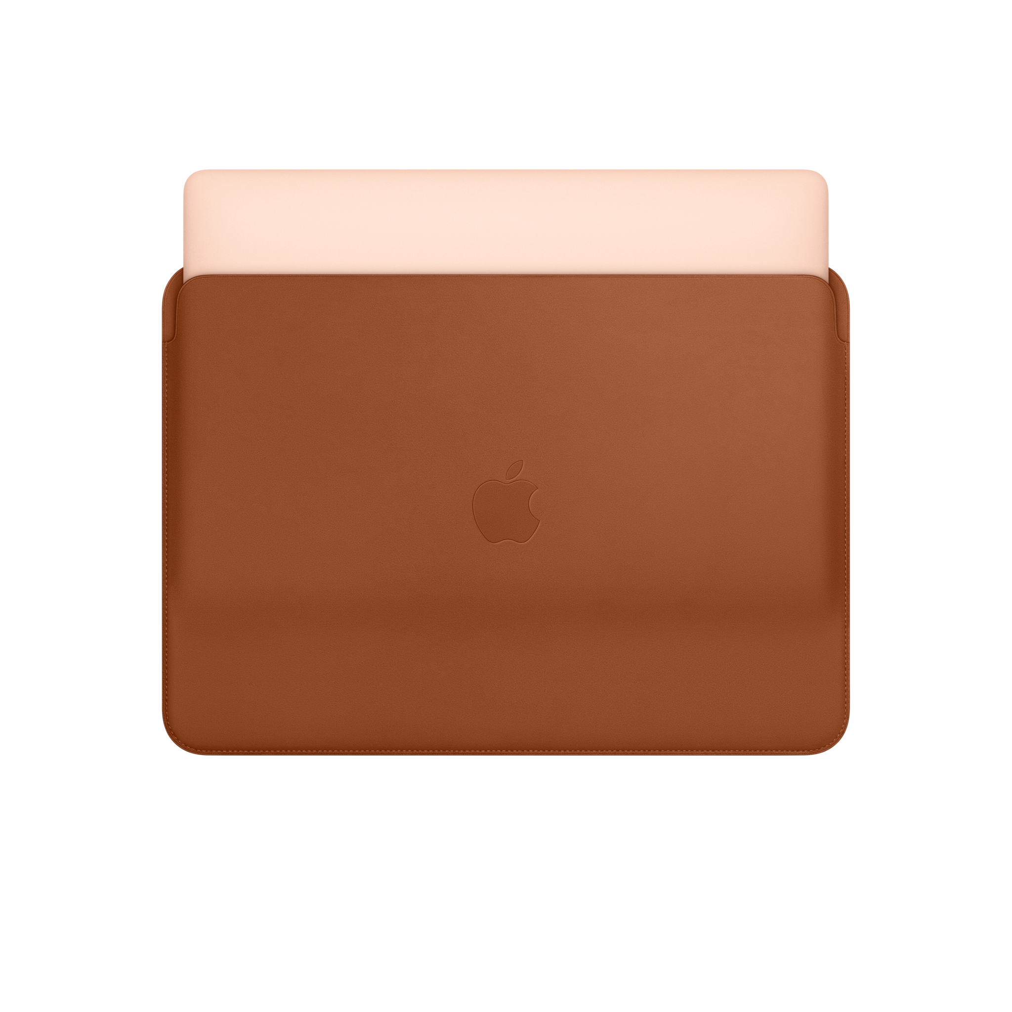 Leather Sleeve for 13″ MacBook Pro — Saddle Brown