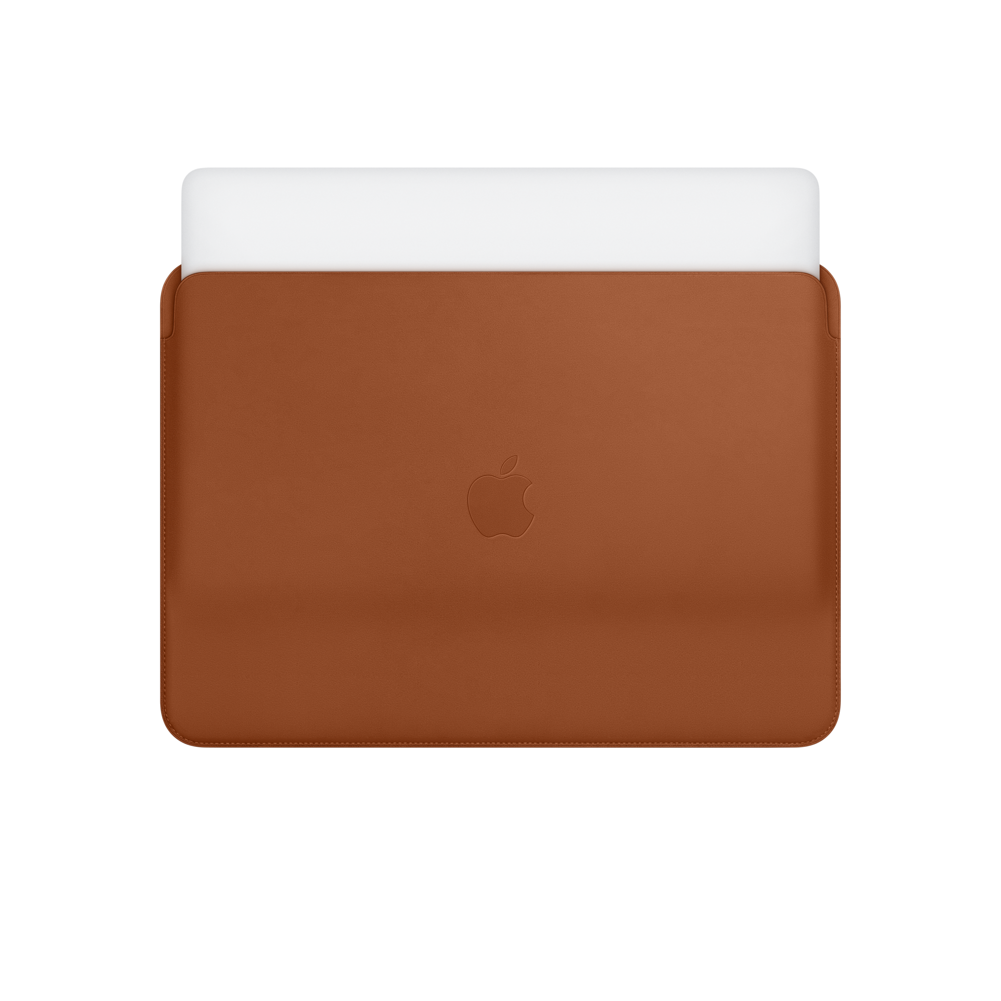 Leather Sleeve for 13″ MacBook Pro — Saddle Brown
