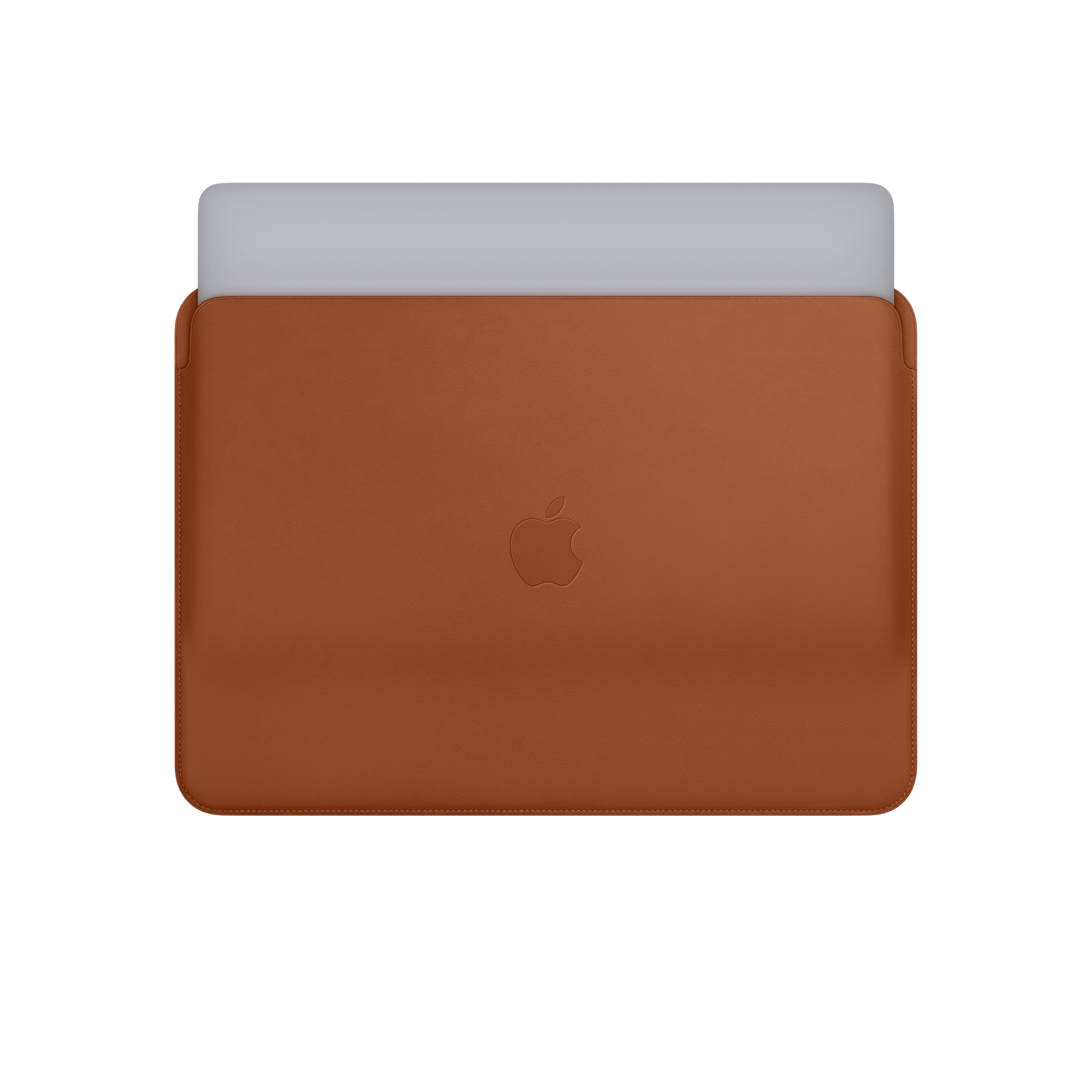 Leather Sleeve for 13″ MacBook Pro — Saddle Brown