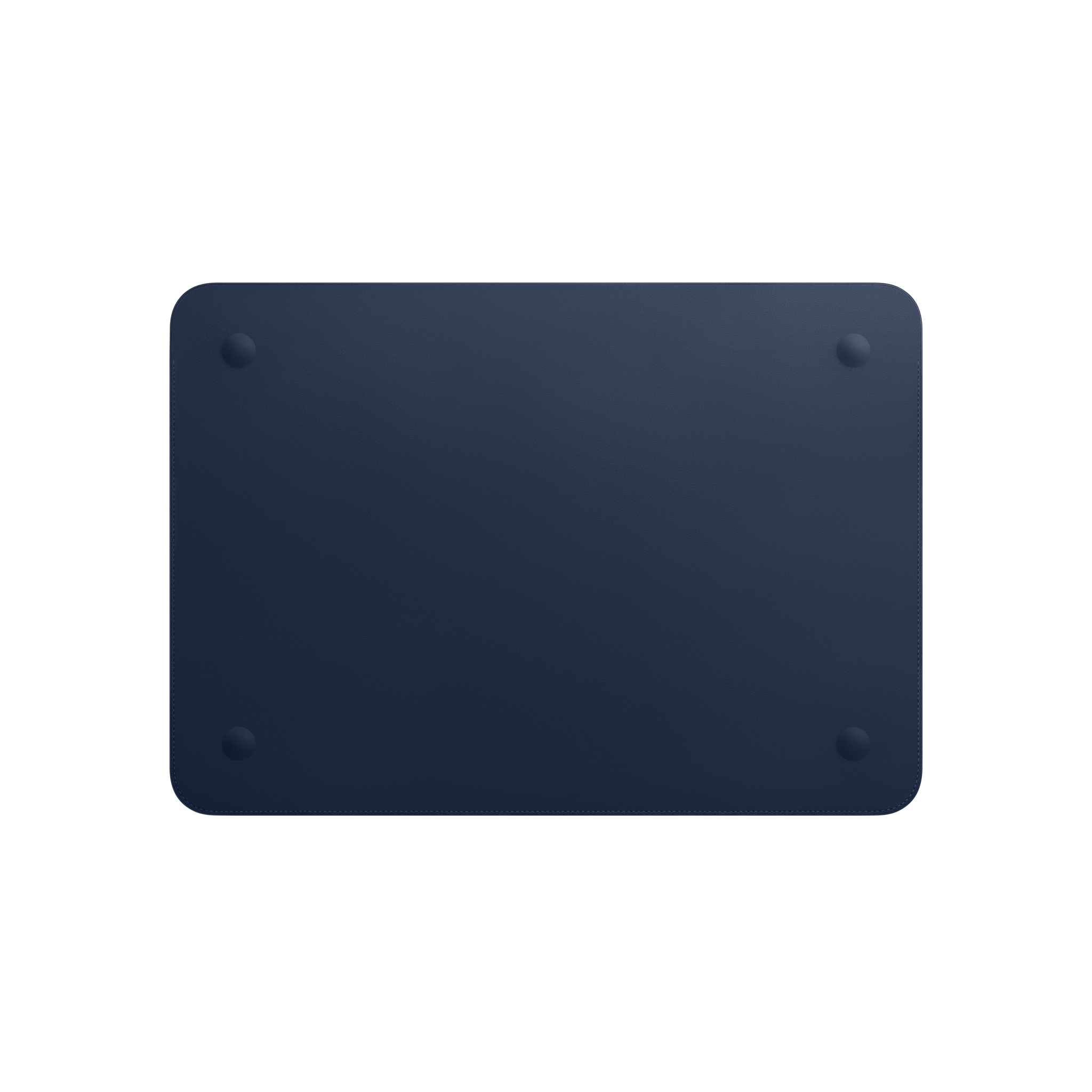 Leather Sleeve for 15″ MacBook Pro — Midnight Blue