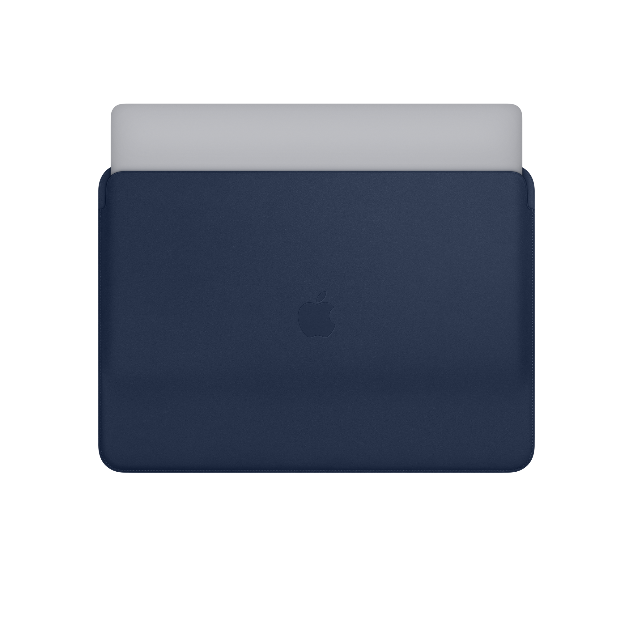 Leather Sleeve for 15″ MacBook Pro — Midnight Blue