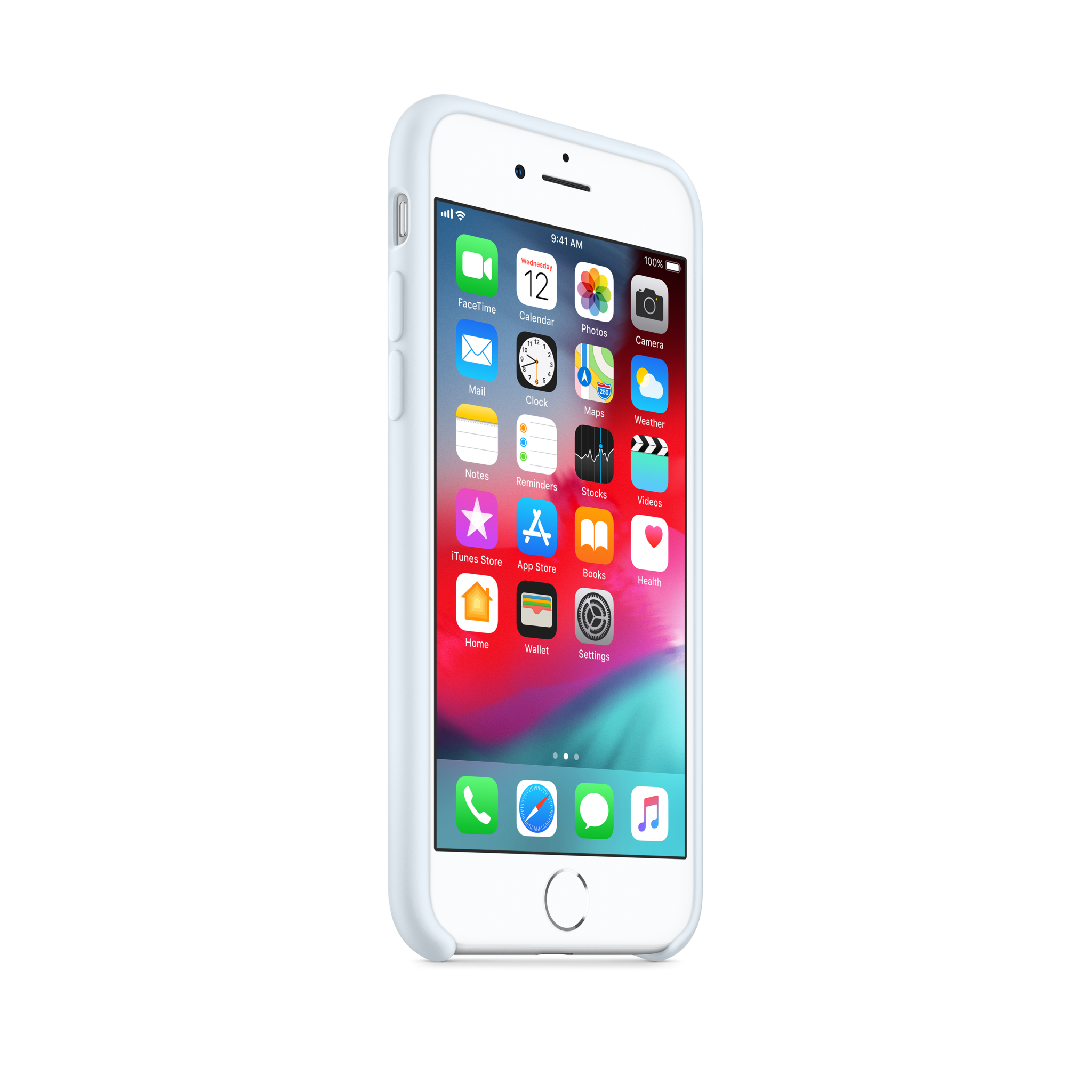 iPhone 8 / 7 Silicone Case — Sky Blue