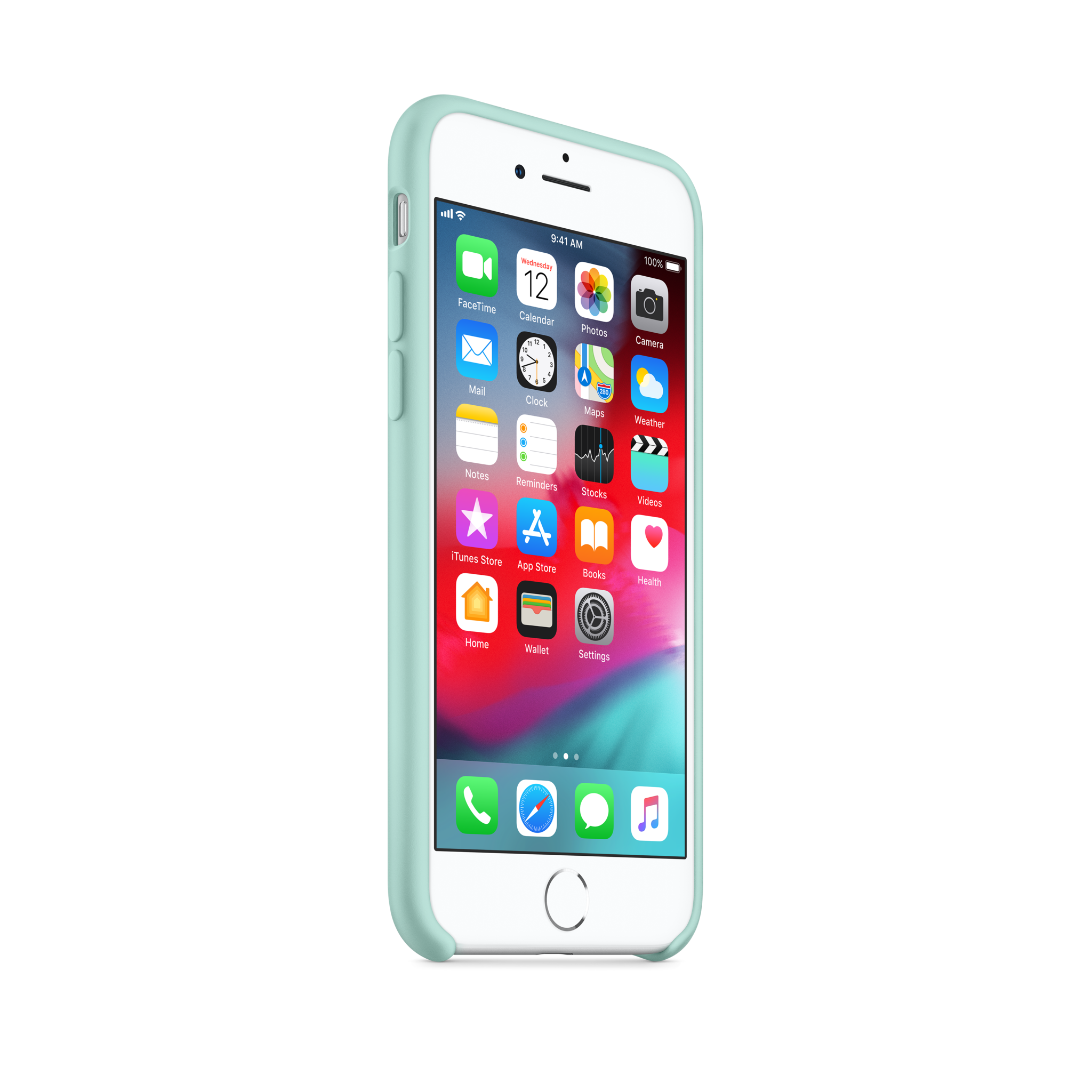 iPhone 8 / 7 Silicone Case — Marine Green