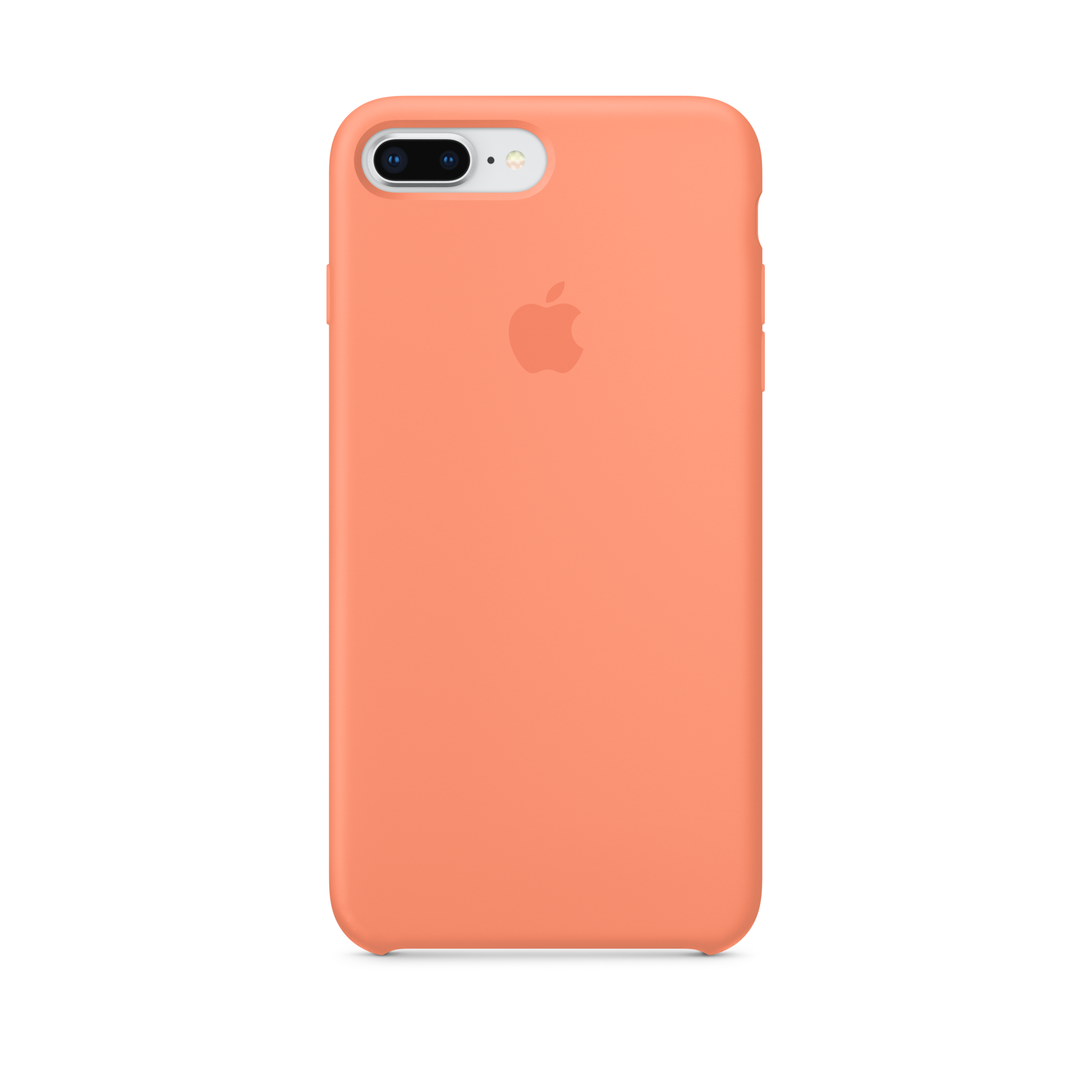 iPhone 8 Plus / 7 Plus Silicone Case — Peach