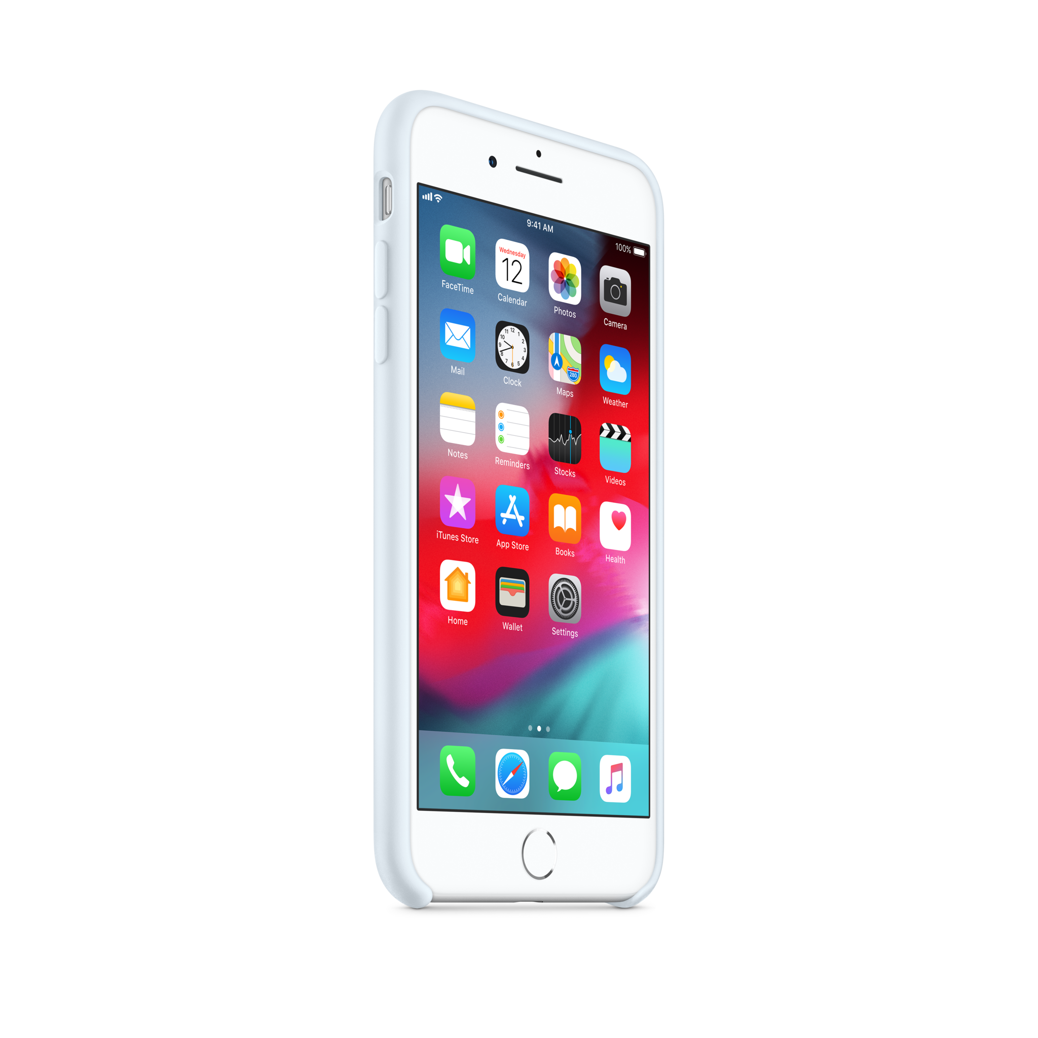 iPhone 8 Plus / 7 Plus Silicone Case — Sky Blue