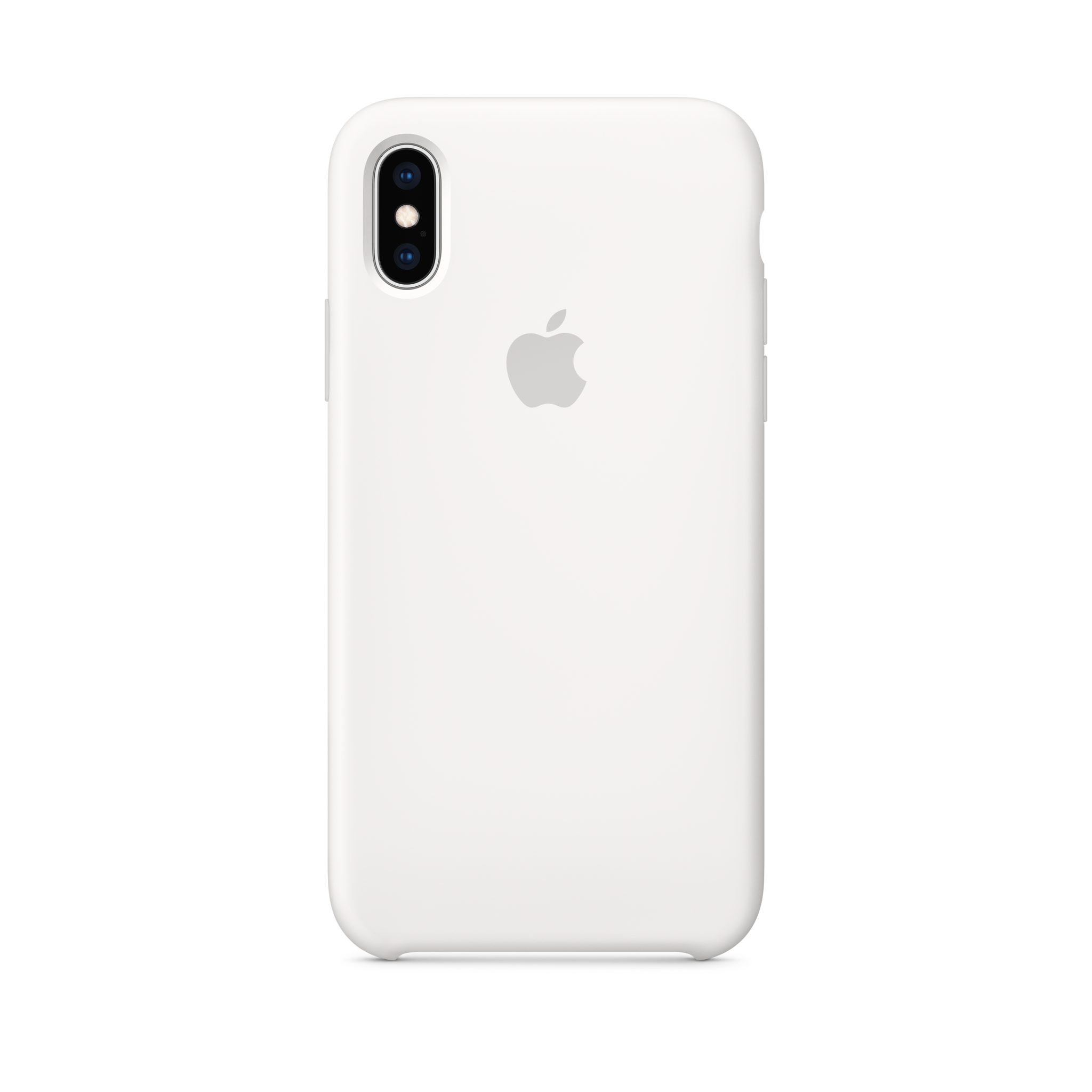iPhone XS Silicone Case — White