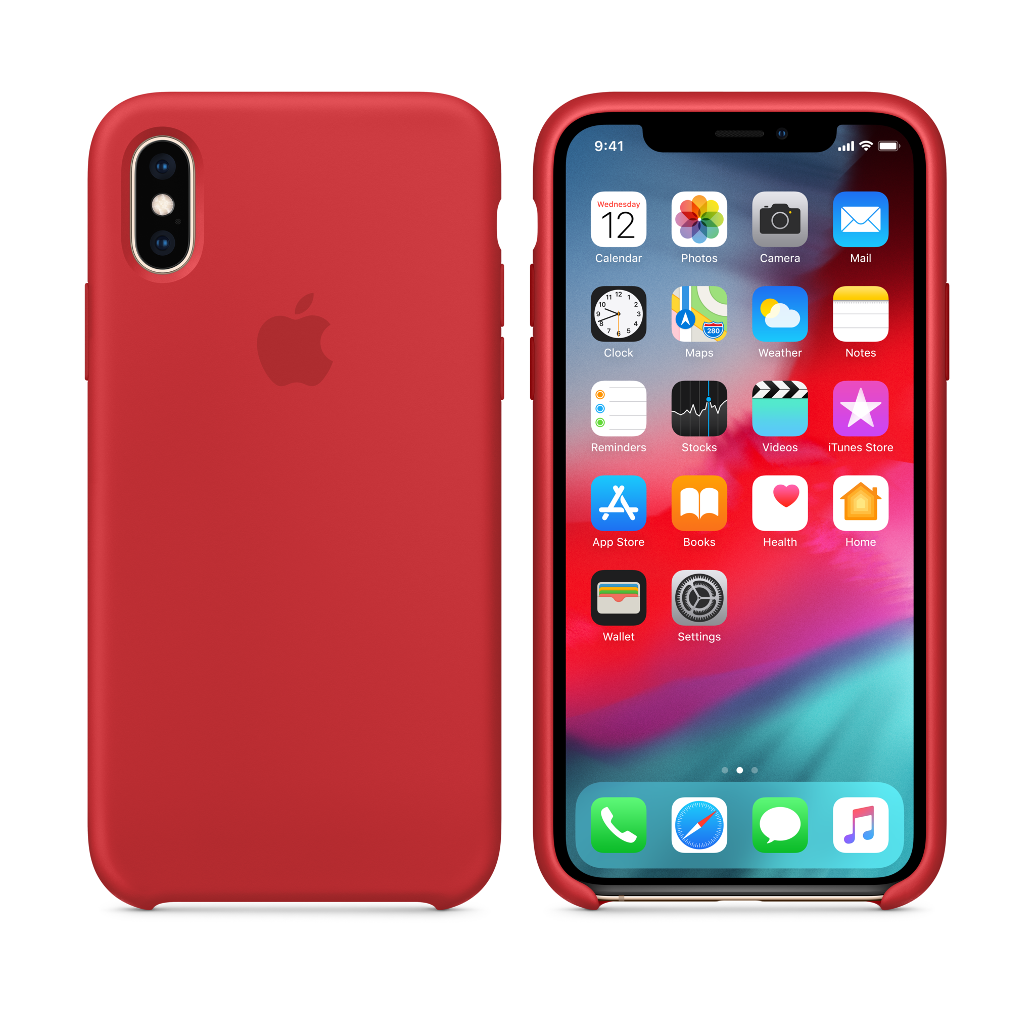 iPhone XS Silicone Case — PRODUCT(RED)