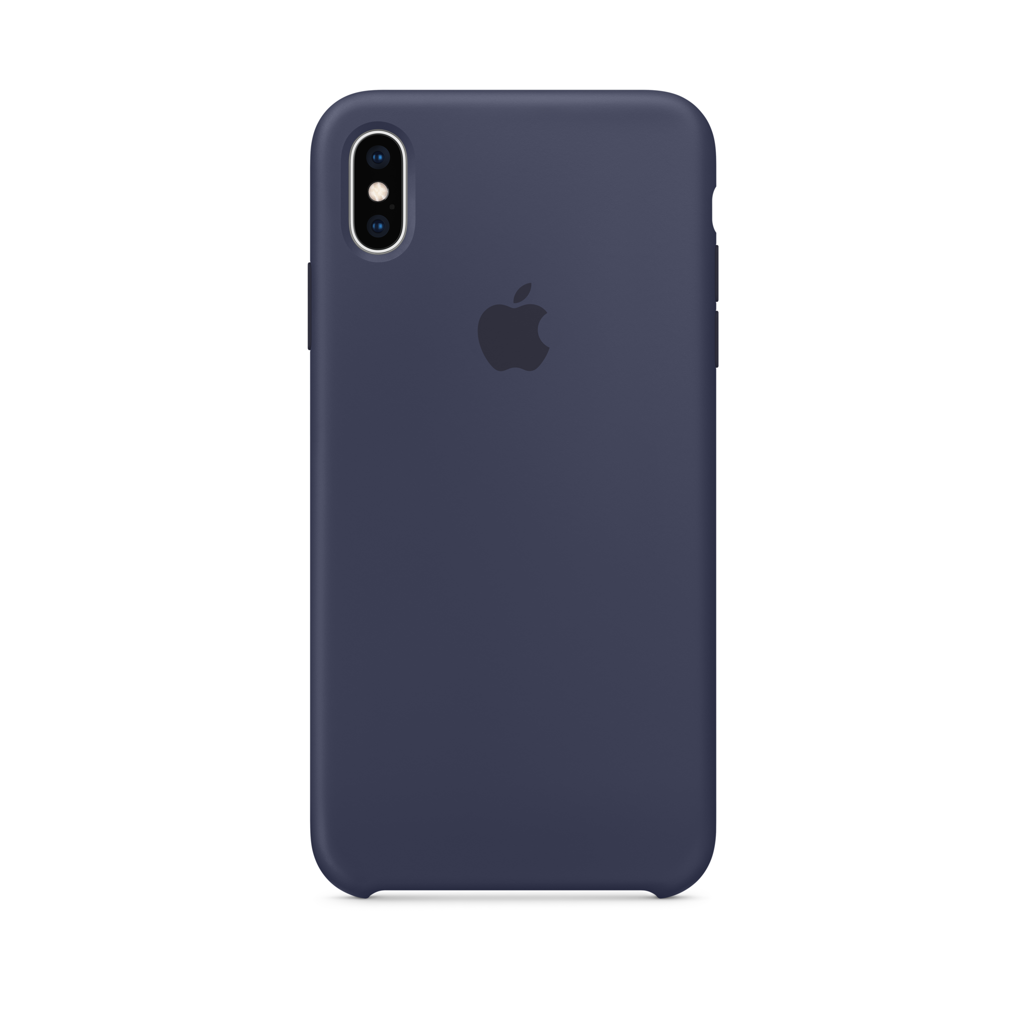 iPhone XS Max Silicone Case — Midnight Blue