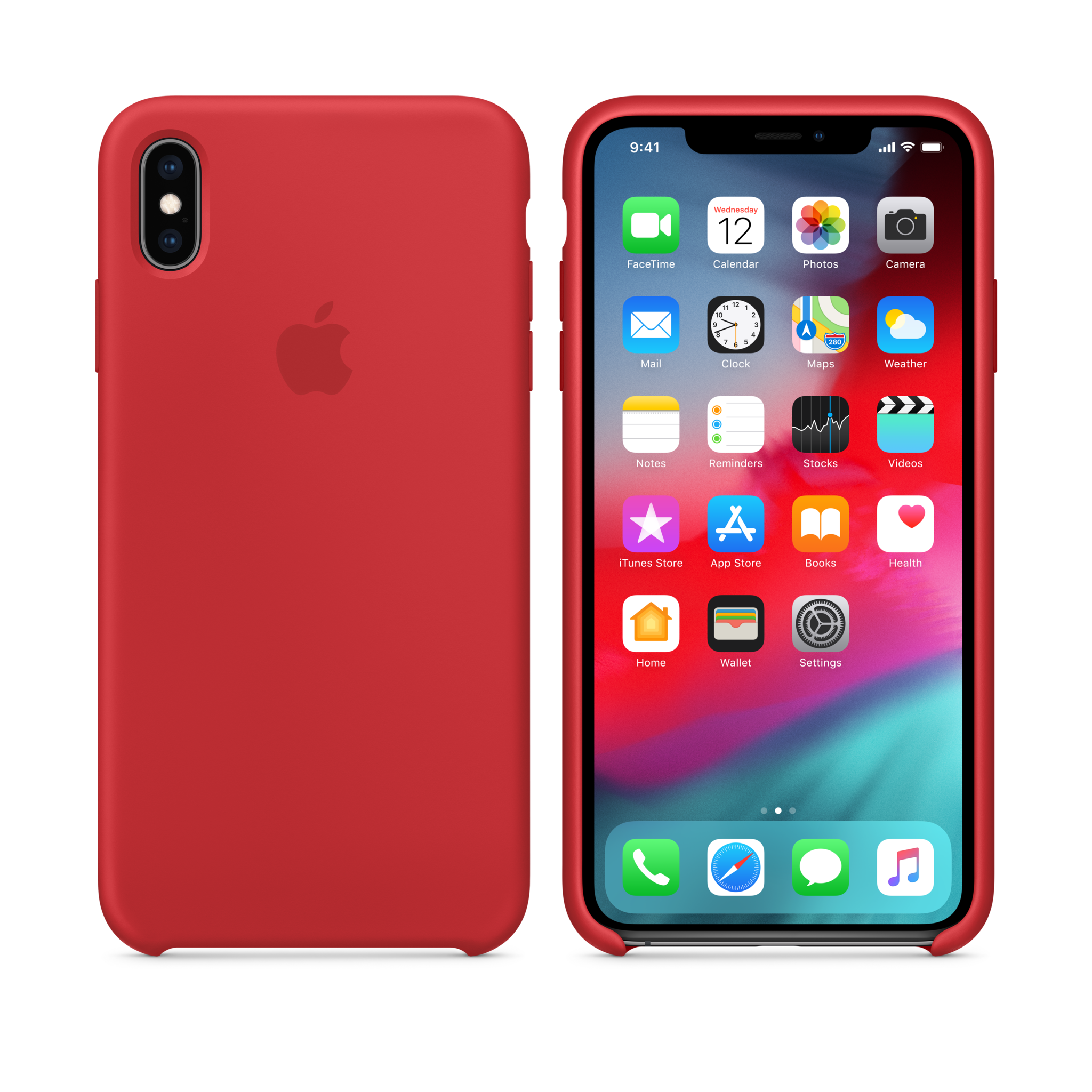 iPhone XS Max Silicone Case — PRODUCT(RED)