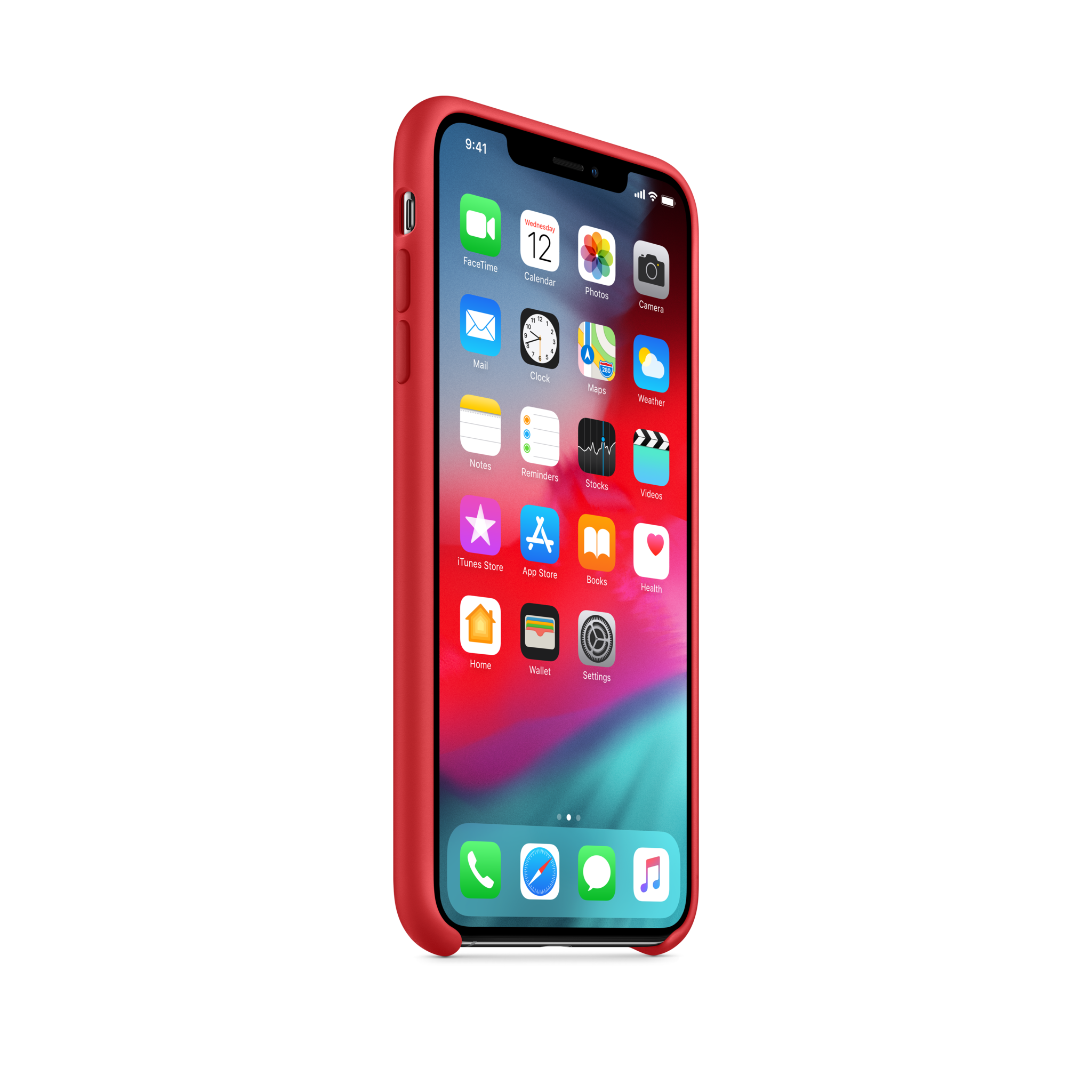 iPhone XS Max Silicone Case — PRODUCT(RED)