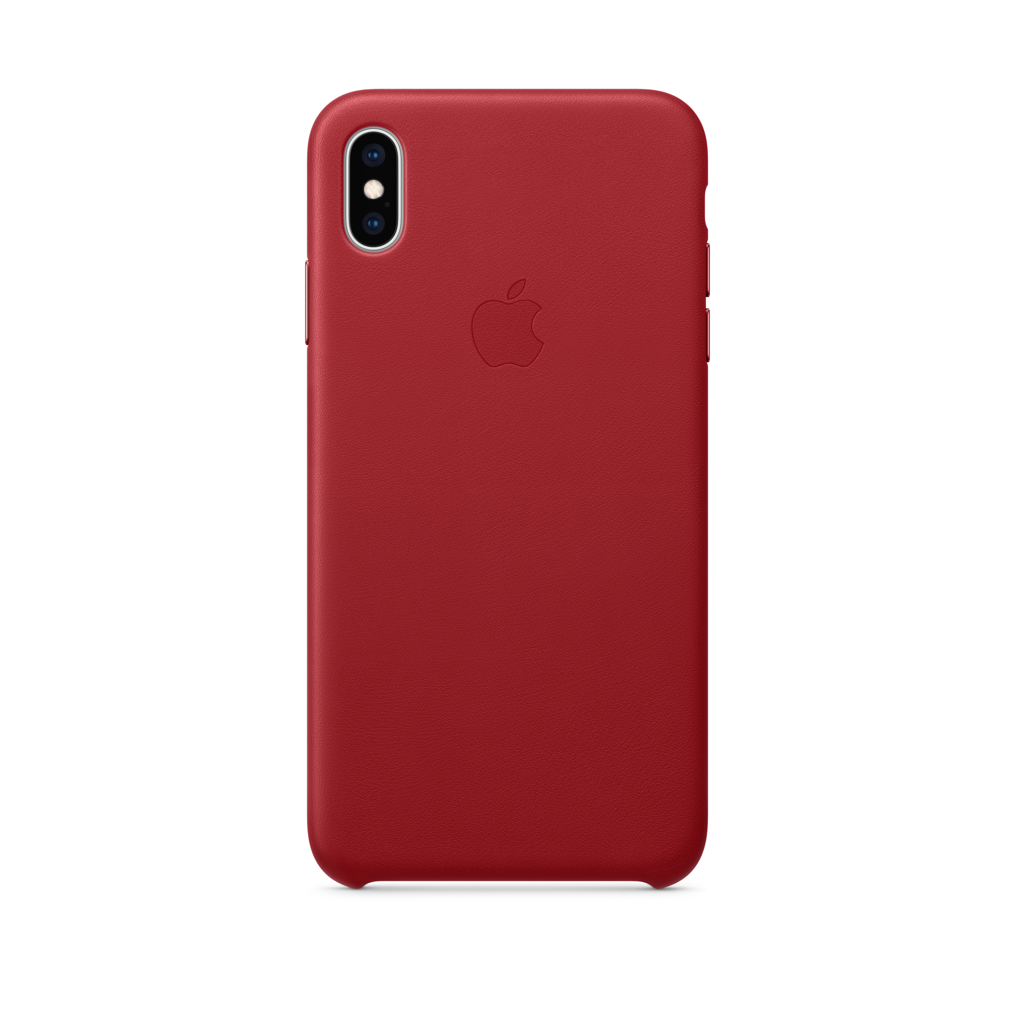 iPhone XS Max Leather Case — PRODUCT(RED)