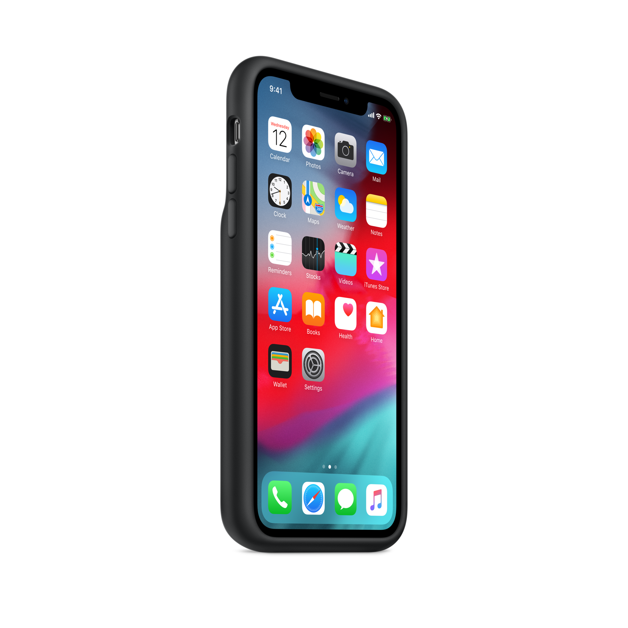 iPhone XS Smart Battery Case — Black