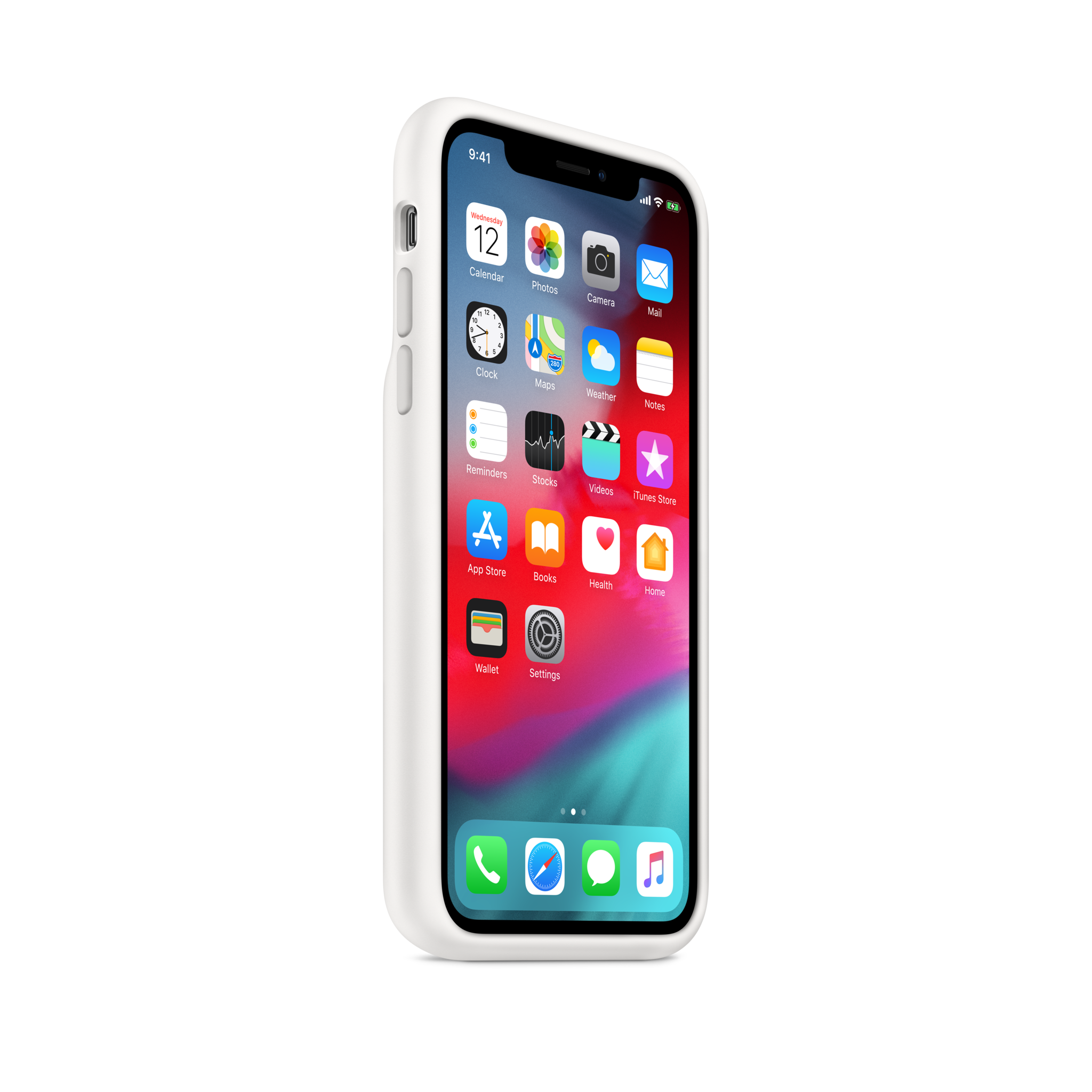iPhone XS Smart Battery Case — White